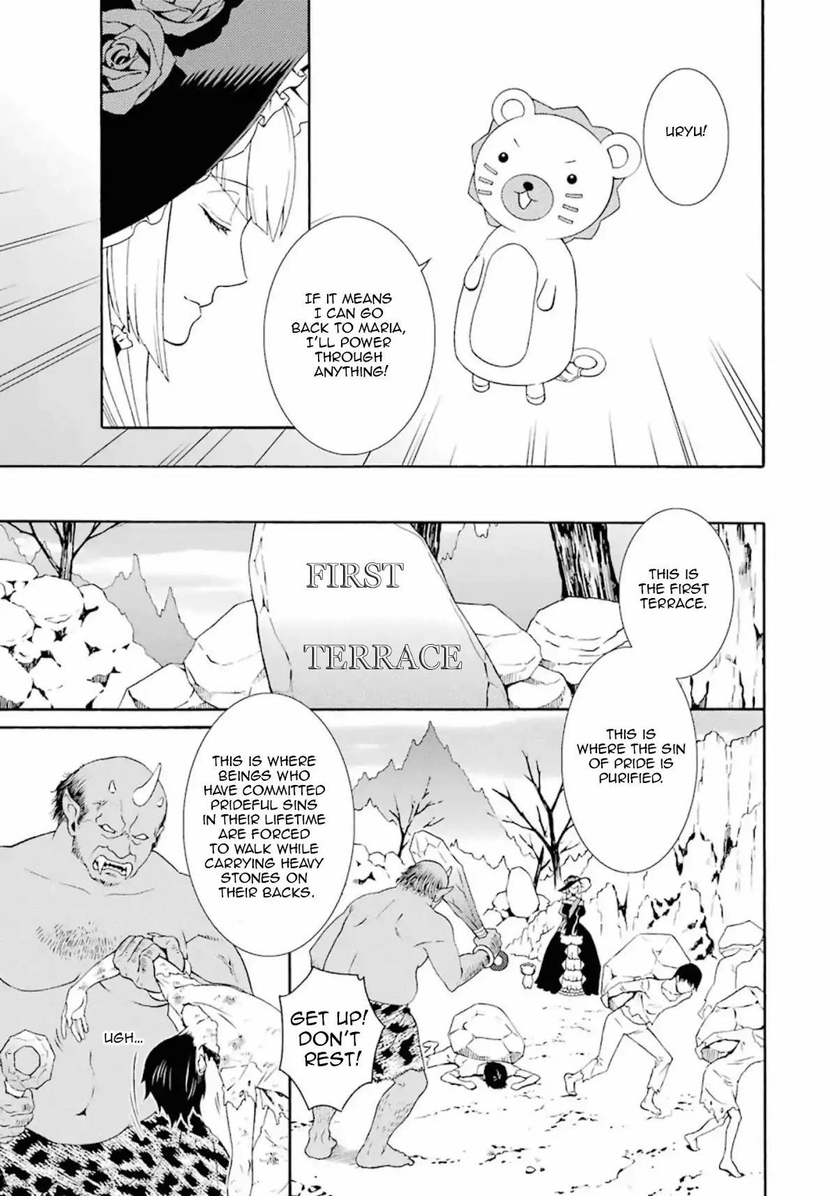 Umineko no Naku Koro ni Tsubasa Chapter 5 page 5 - Chapter 5: Sakutaro to Mt. Purgatoy