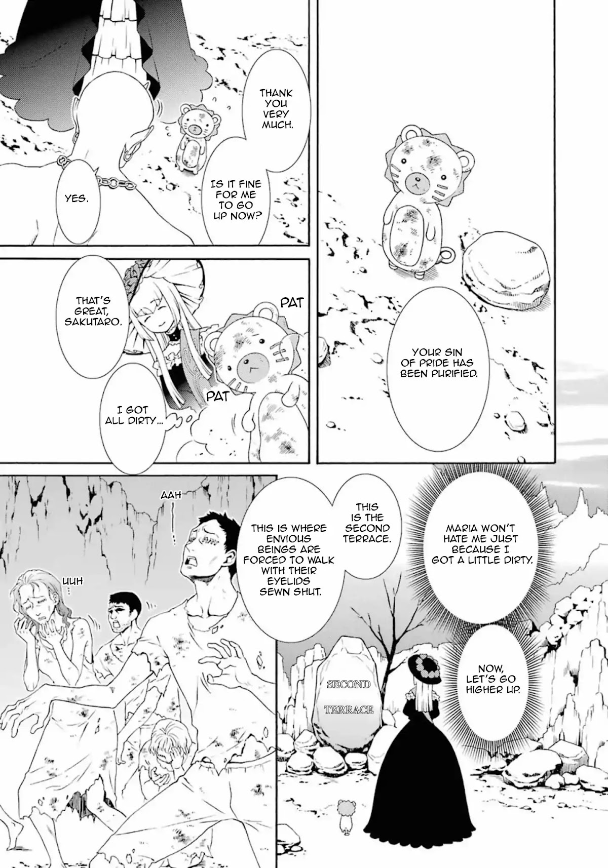 Umineko no Naku Koro ni Tsubasa Chapter 5 page 9 - Chapter 5: Sakutaro to Mt. Purgatoy