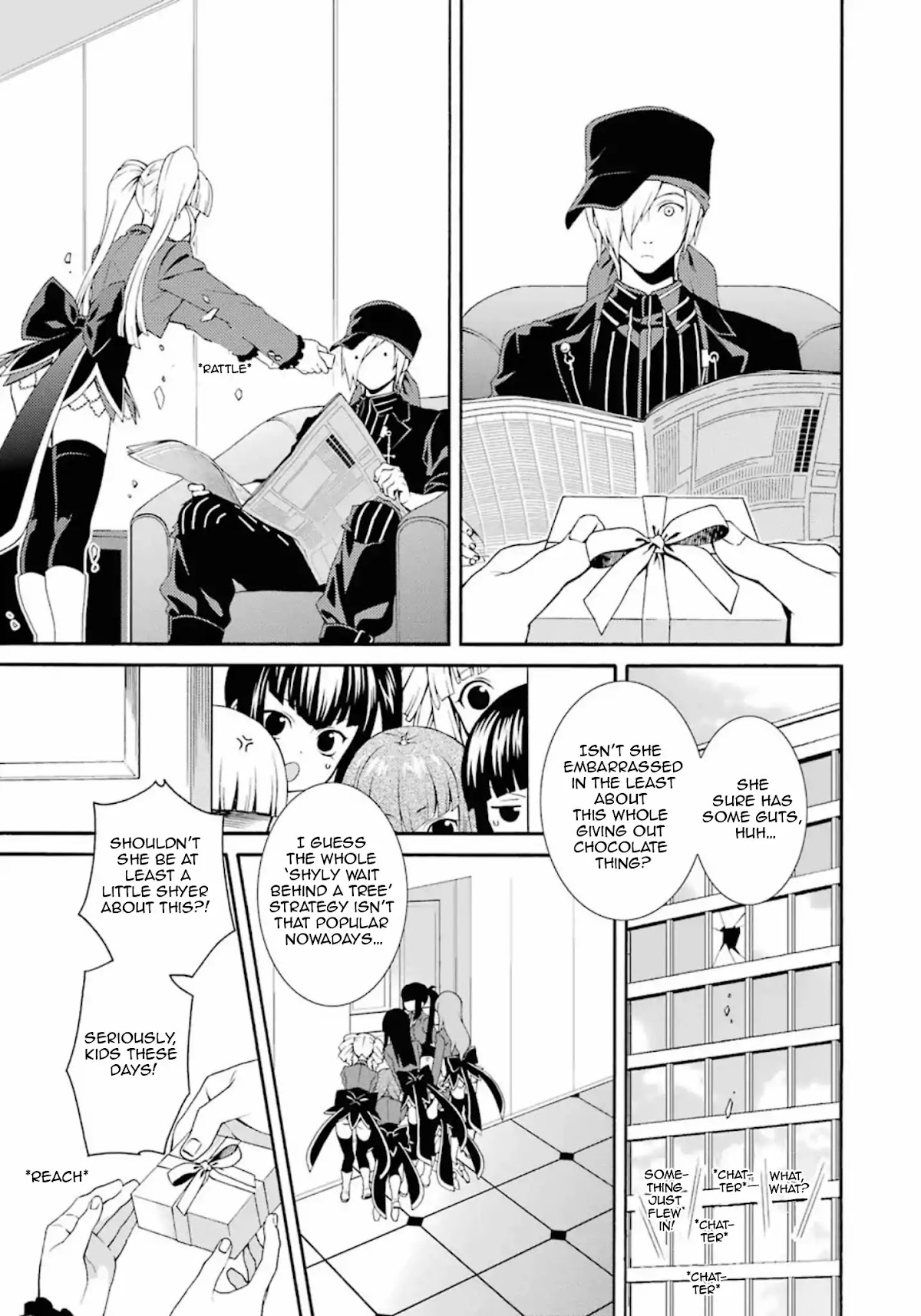 Umineko no Naku Koro ni Tsubasa Chapter 6 page 10 - Chapter 6: The Seven Sister's Valentine