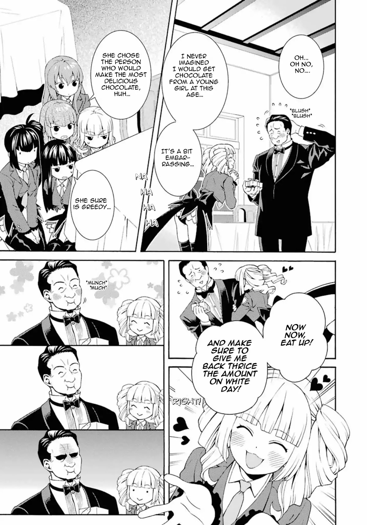 Umineko no Naku Koro ni Tsubasa Chapter 6 page 14 - Chapter 6: The Seven Sister's Valentine