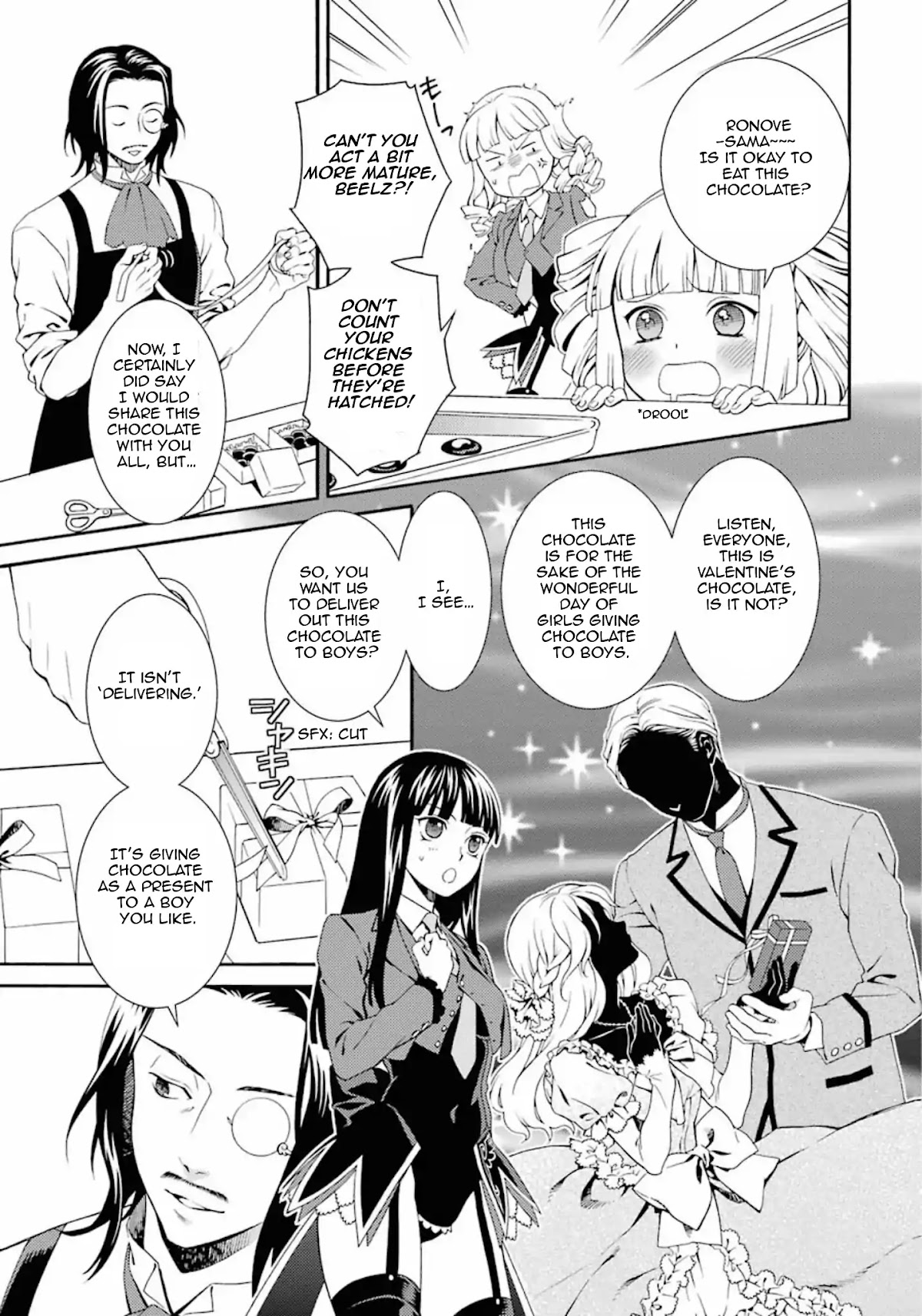 Umineko no Naku Koro ni Tsubasa Chapter 6 page 6 - Chapter 6: The Seven Sister's Valentine