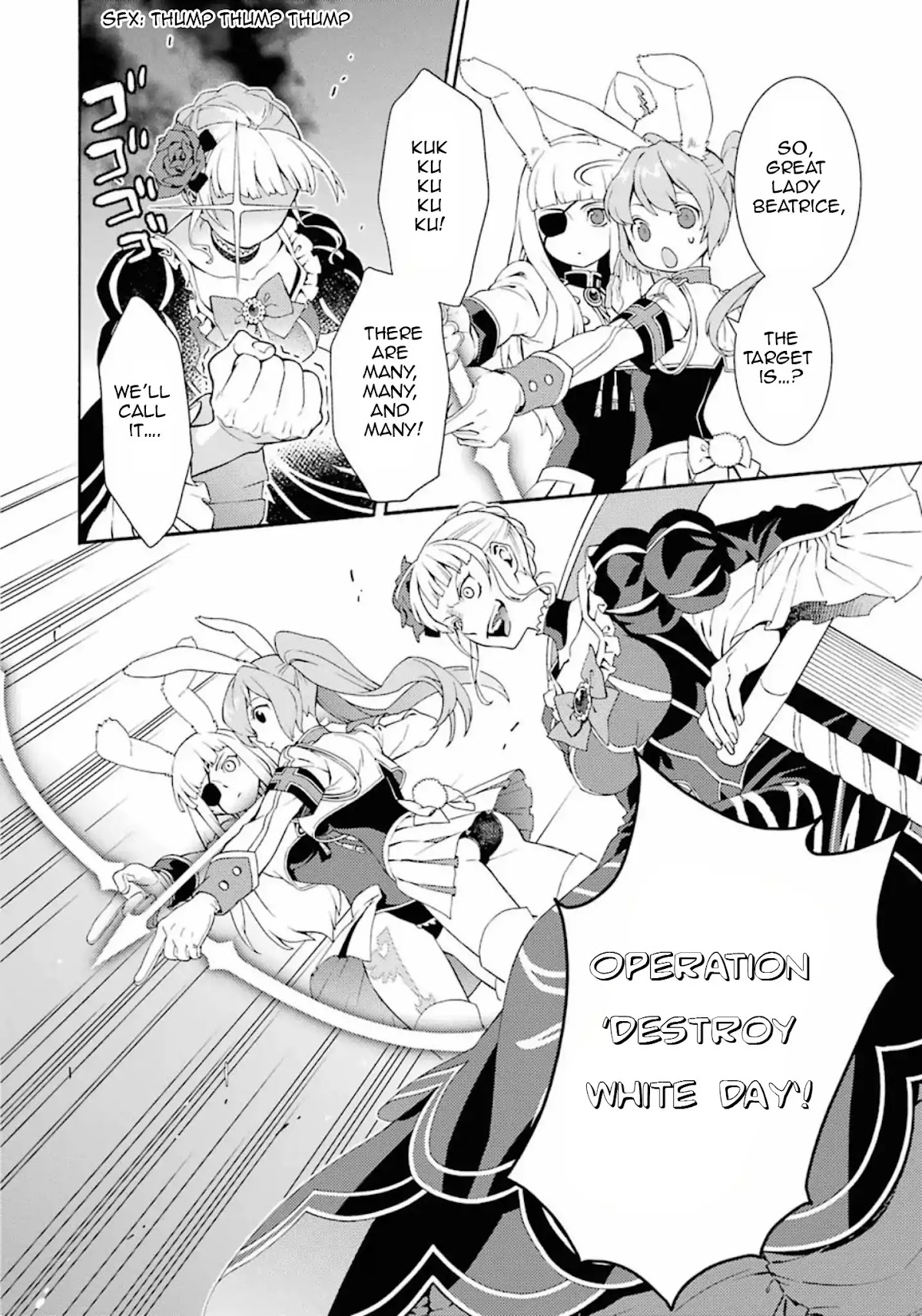 Umineko no Naku Koro ni Tsubasa Chapter 7 page 22 - Chapter 7: Beatrice's White Day