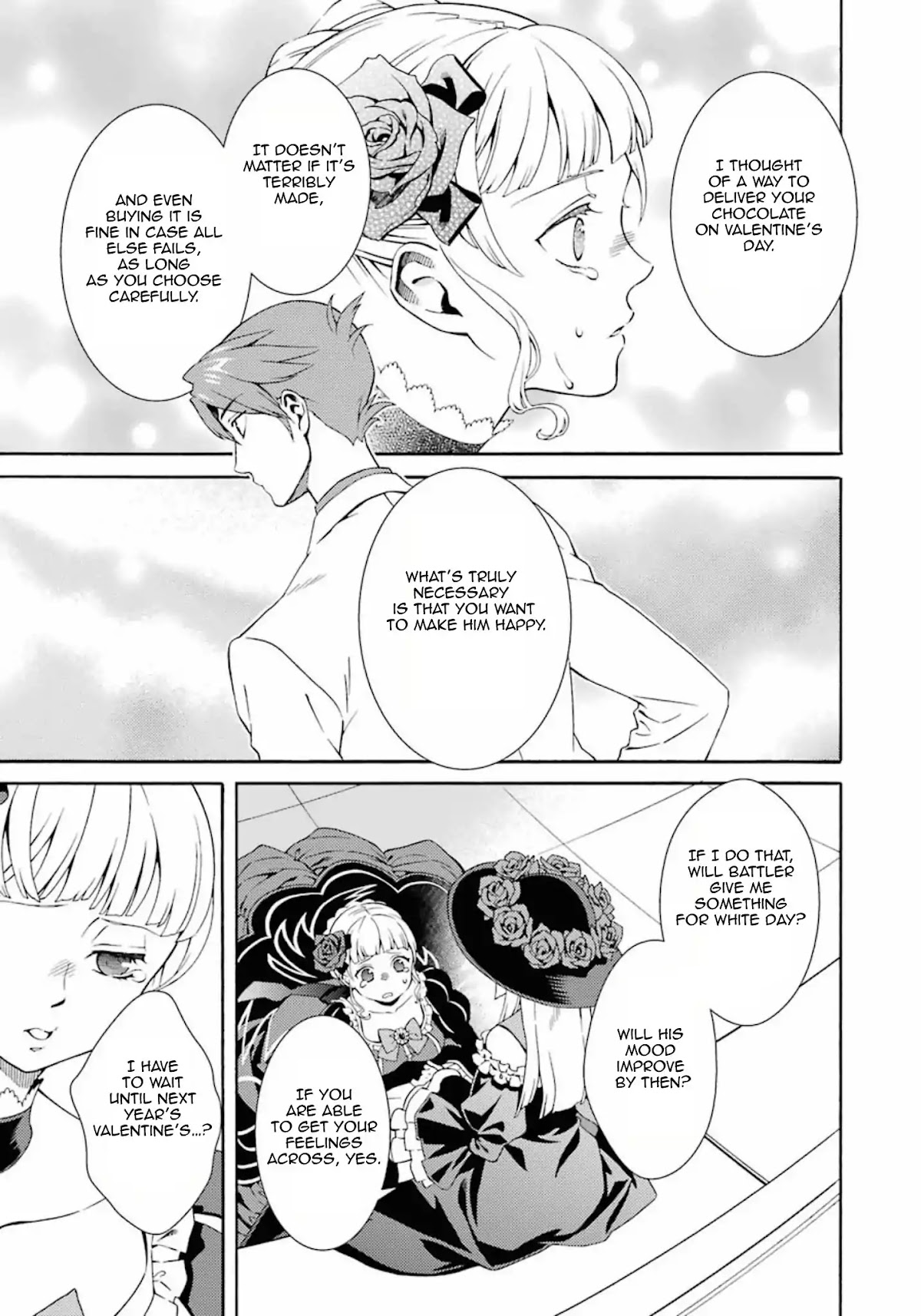 Umineko no Naku Koro ni Tsubasa Chapter 7 page 43 - Chapter 7: Beatrice's White Day