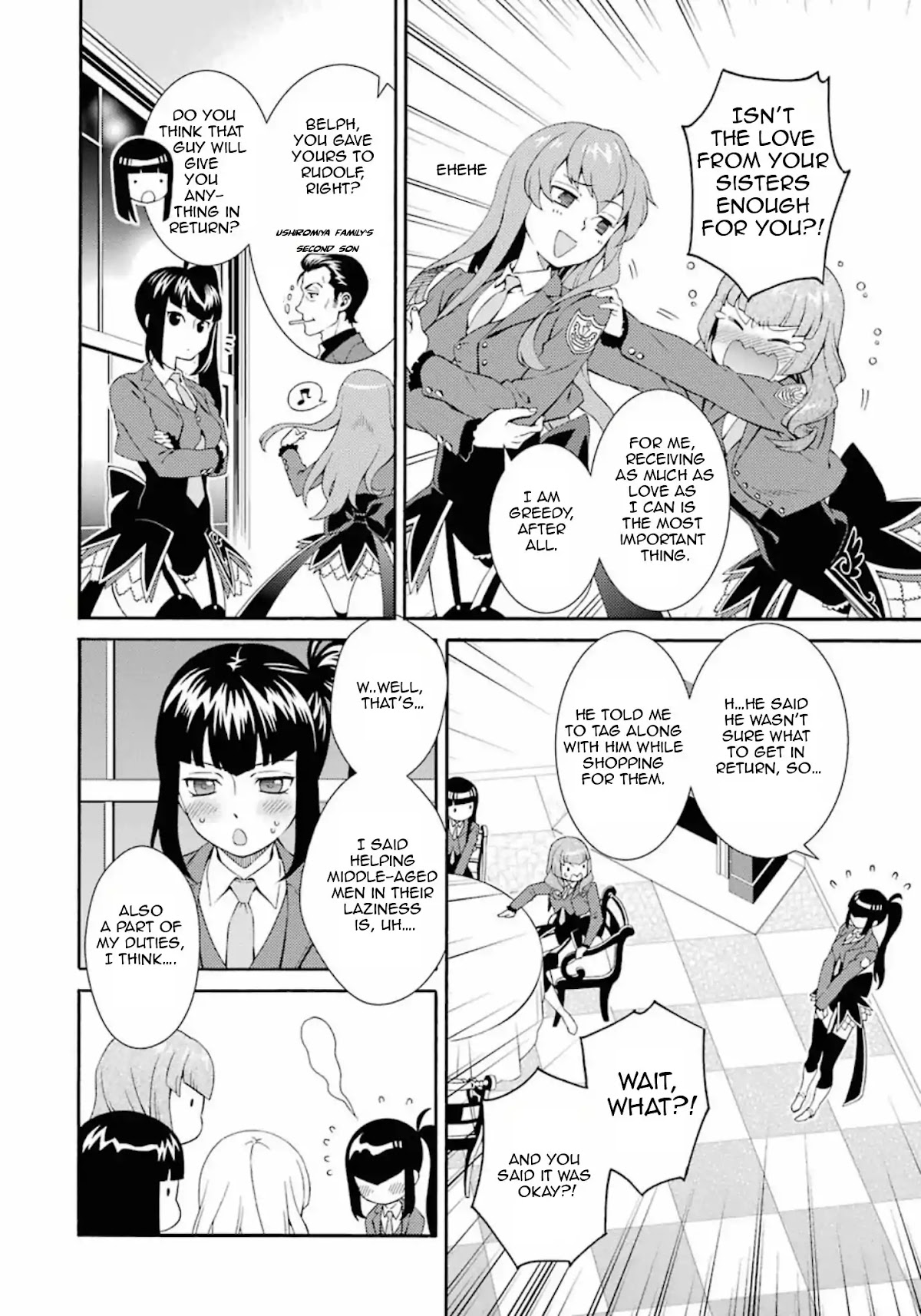 Umineko no Naku Koro ni Tsubasa Chapter 7 page 6 - Chapter 7: Beatrice's White Day