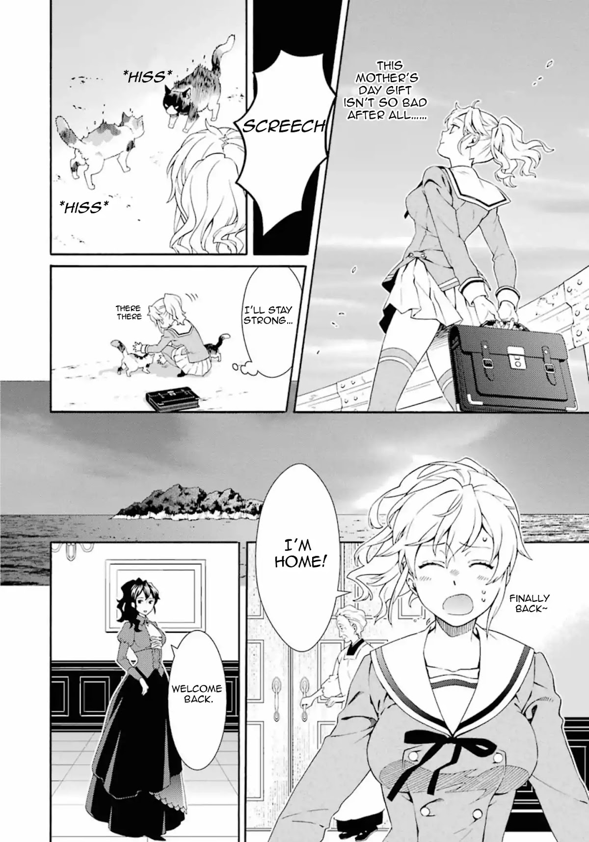 Umineko no Naku Koro ni Tsubasa Chapter 8 page 16 - Chapter 8: Jessica's Mother Day Present