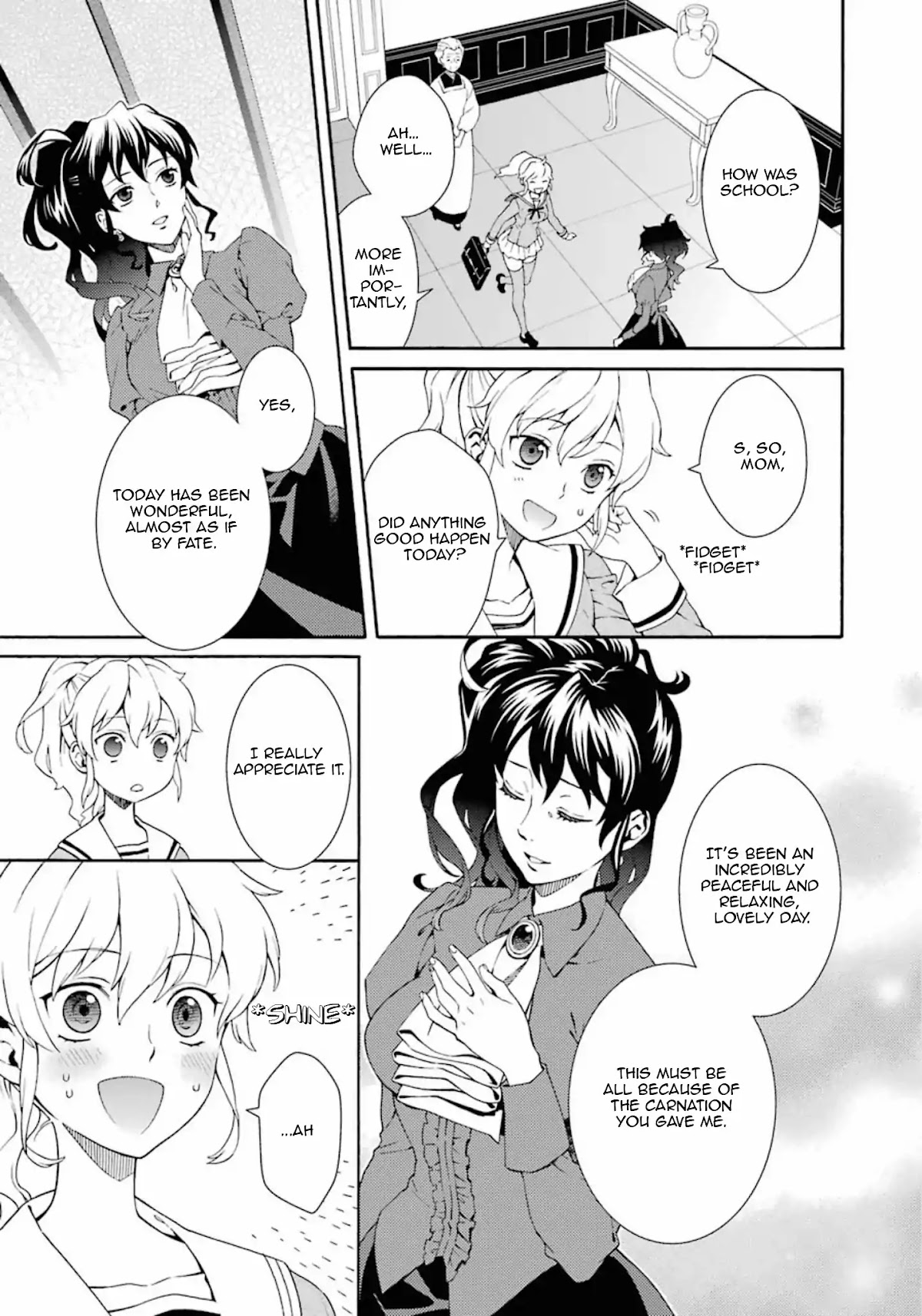 Umineko no Naku Koro ni Tsubasa Chapter 8 page 17 - Chapter 8: Jessica's Mother Day Present