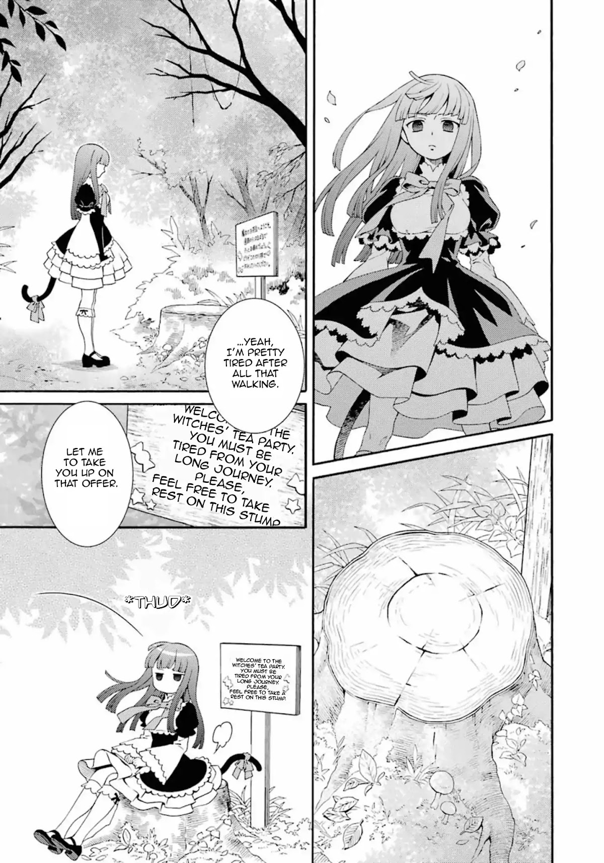 Umineko no Naku Koro ni Tsubasa Chapter 9 page 13 - Chapter 9: Whose Tea Party?