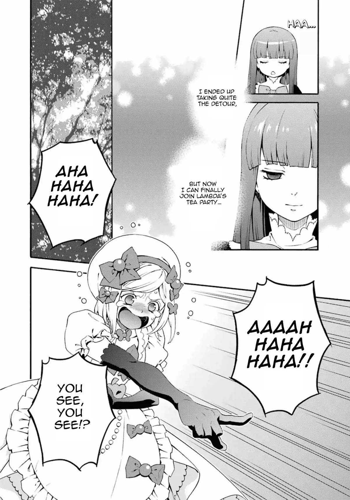 Umineko no Naku Koro ni Tsubasa Chapter 9 page 14 - Chapter 9: Whose Tea Party?