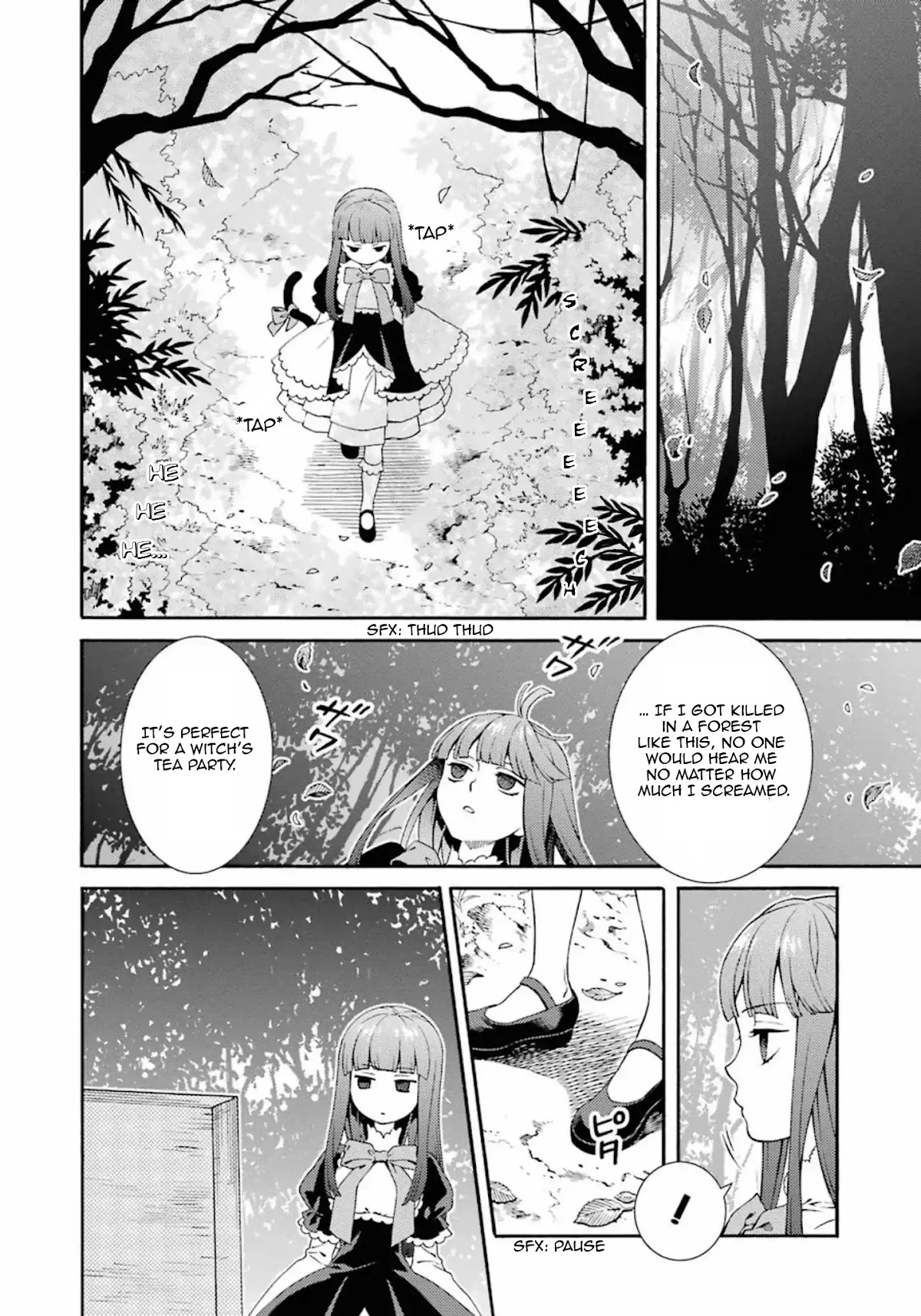Umineko no Naku Koro ni Tsubasa Chapter 9 page 4 - Chapter 9: Whose Tea Party?