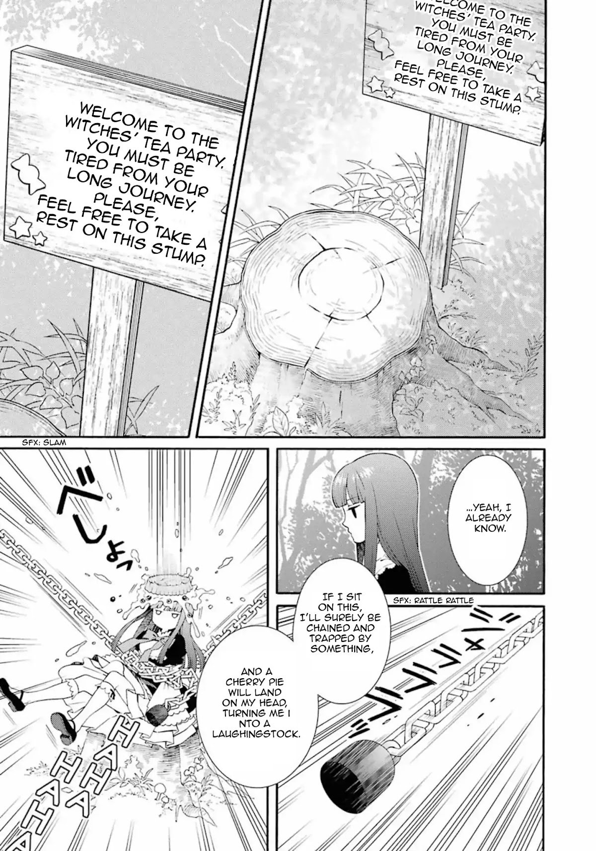 Umineko no Naku Koro ni Tsubasa Chapter 9 page 5 - Chapter 9: Whose Tea Party?