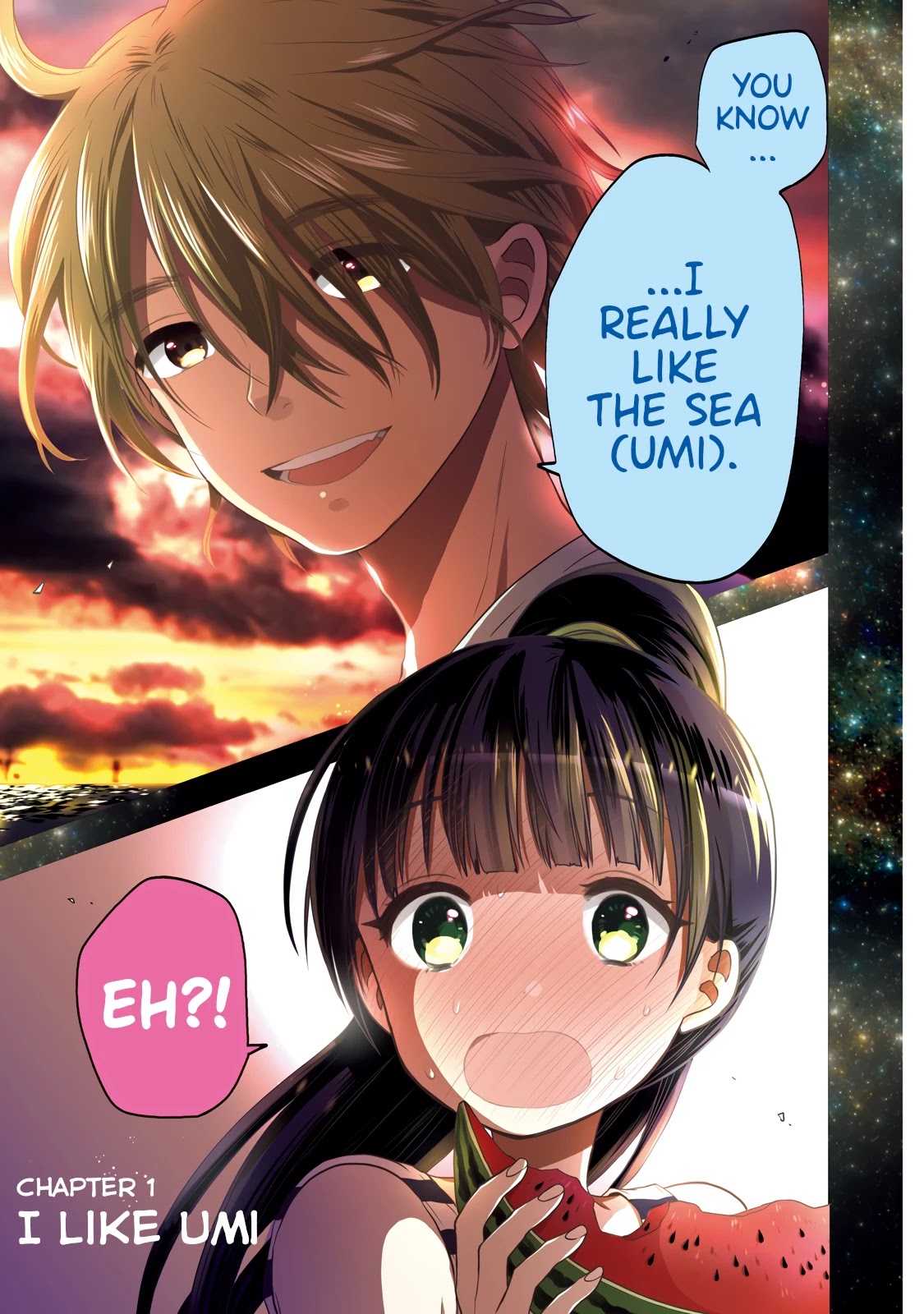 Umisaki Lilac Chapter 1 page 2 - Chapter 1: I Like Umi
