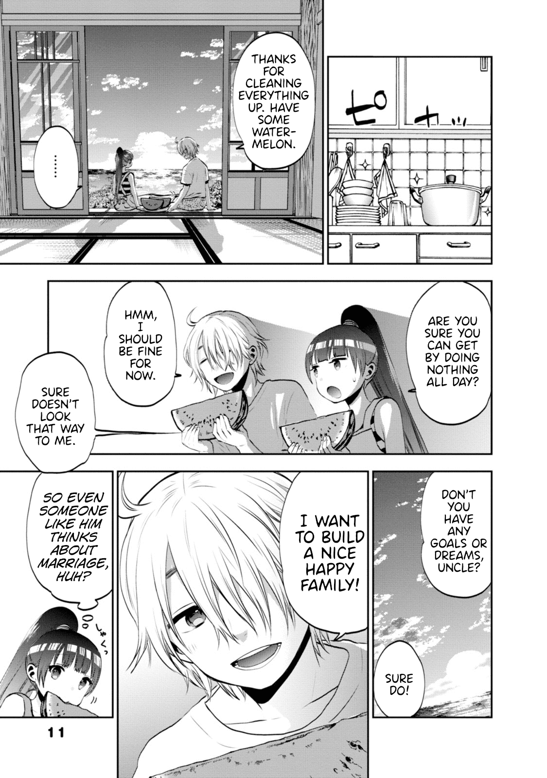 Umisaki Lilac Chapter 1 page 9 - Chapter 1: I Like Umi