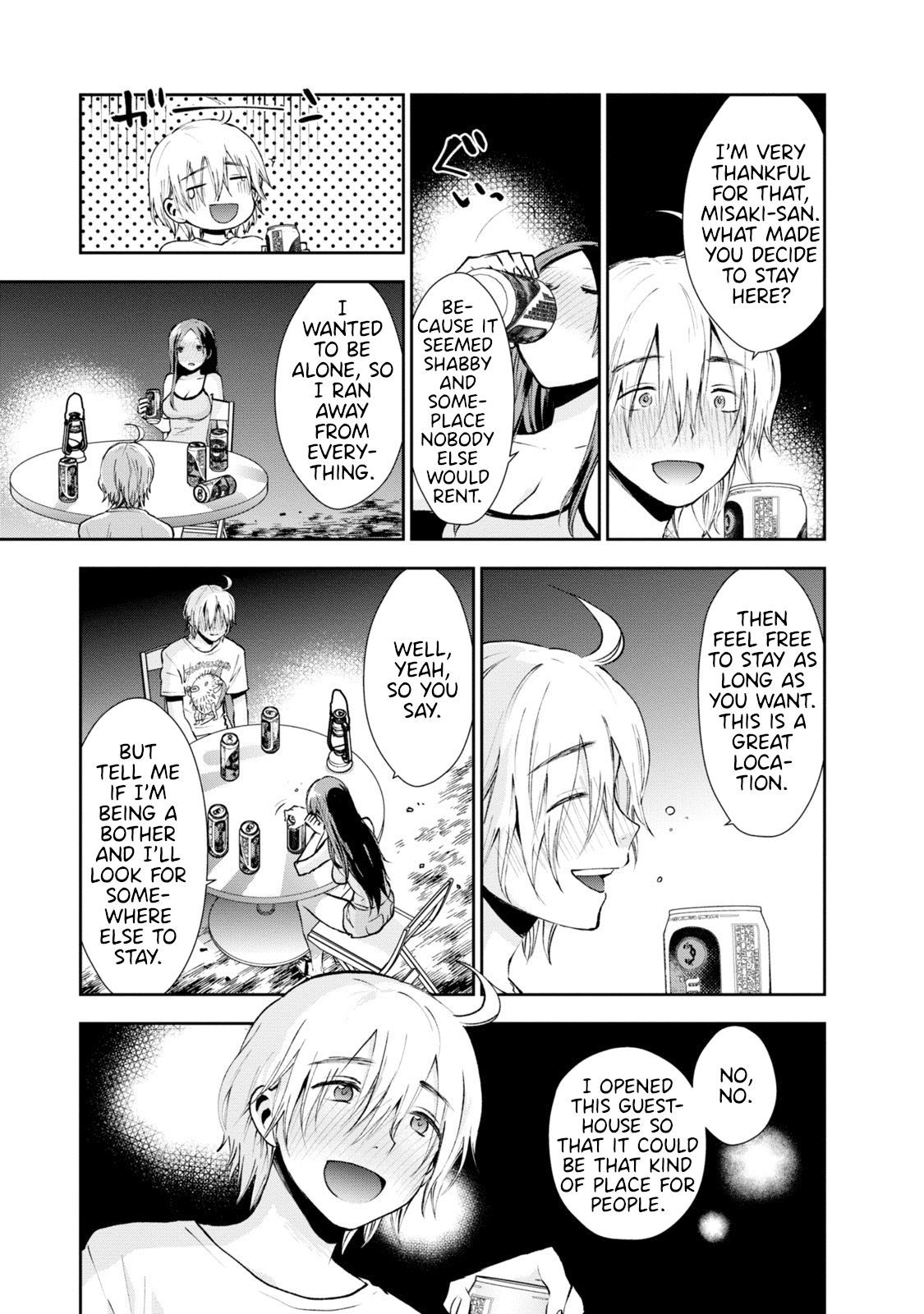Umisaki Lilac Chapter 10 page 10 - Chapter 10: Sea and Beer and Older Lady