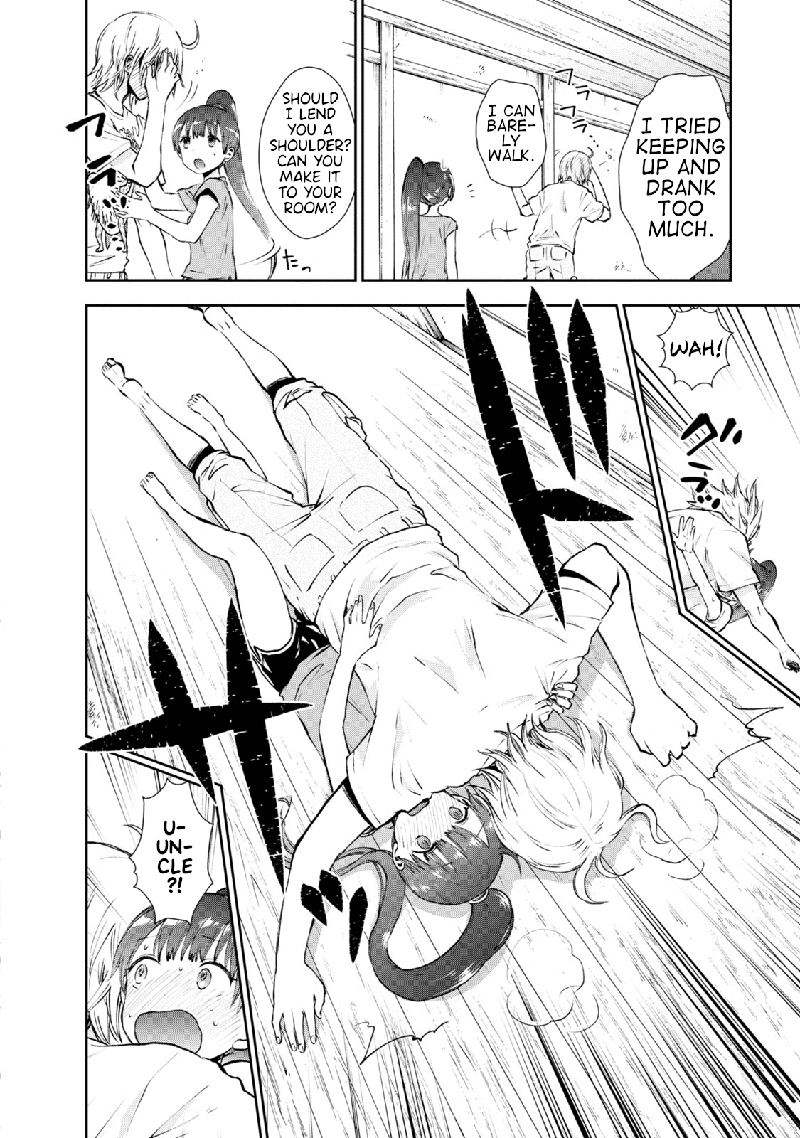 Umisaki Lilac Chapter 10 page 13 - Chapter 10: Sea and Beer and Older Lady