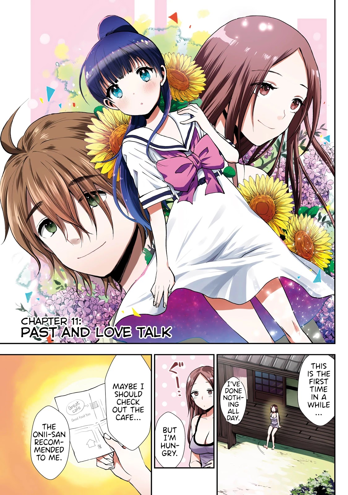 Umisaki Lilac Chapter 11 page 1 - Chapter 11: Past and Love Talk