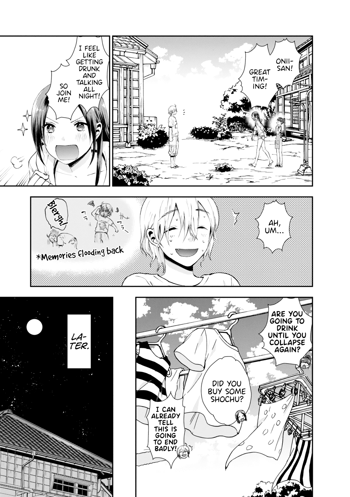 Umisaki Lilac Chapter 11 page 11 - Chapter 11: Past and Love Talk