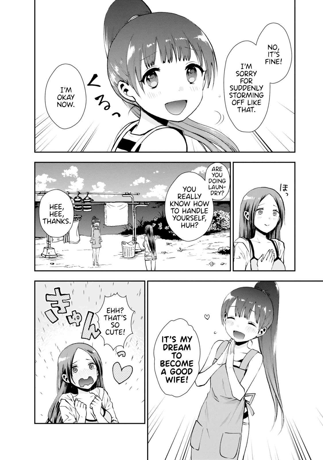 Umisaki Lilac Chapter 11 page 6 - Chapter 11: Past and Love Talk
