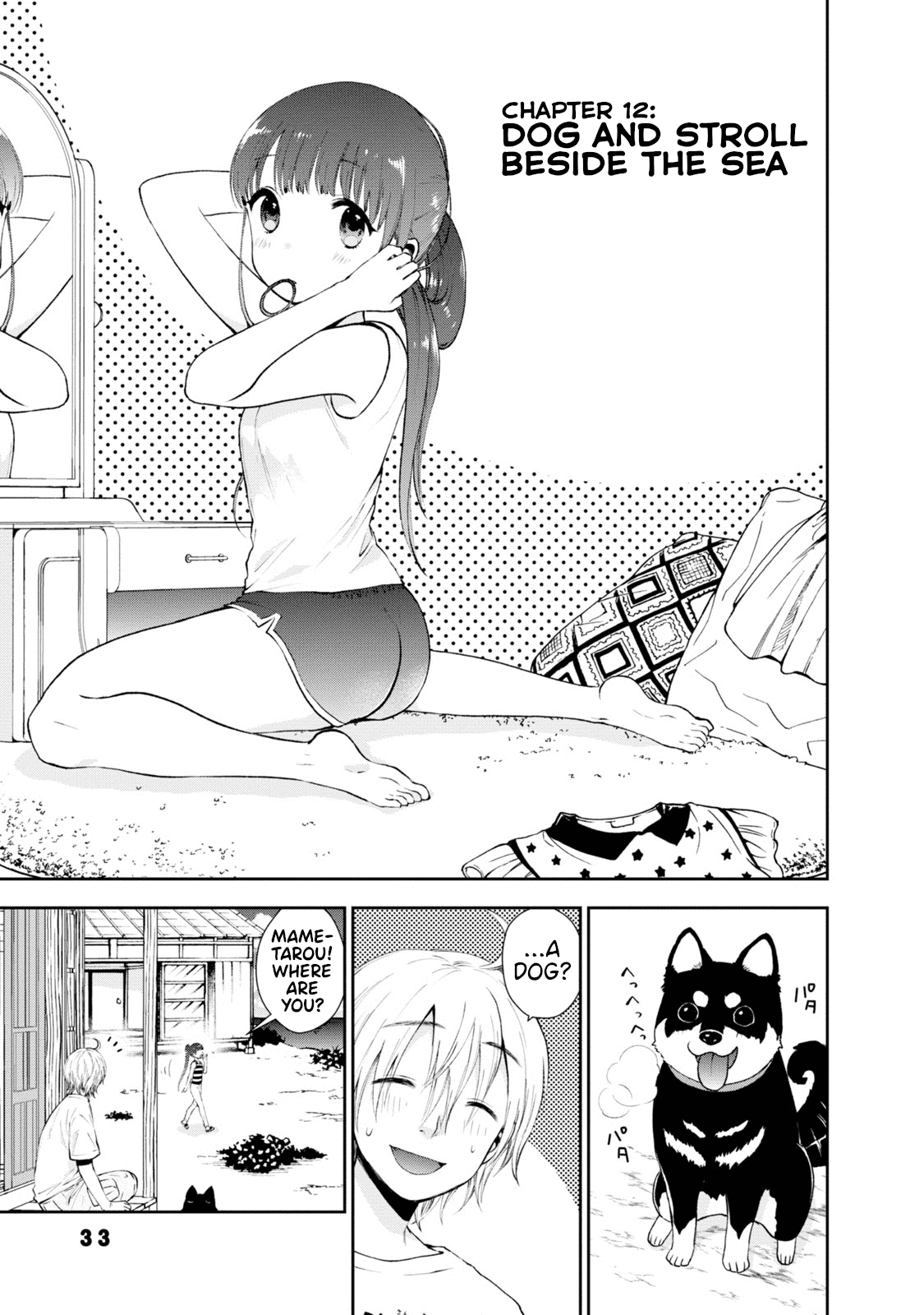 Umisaki Lilac Chapter 12 page 1 - Chapter 12: Dog and Stroll Beside the Sea