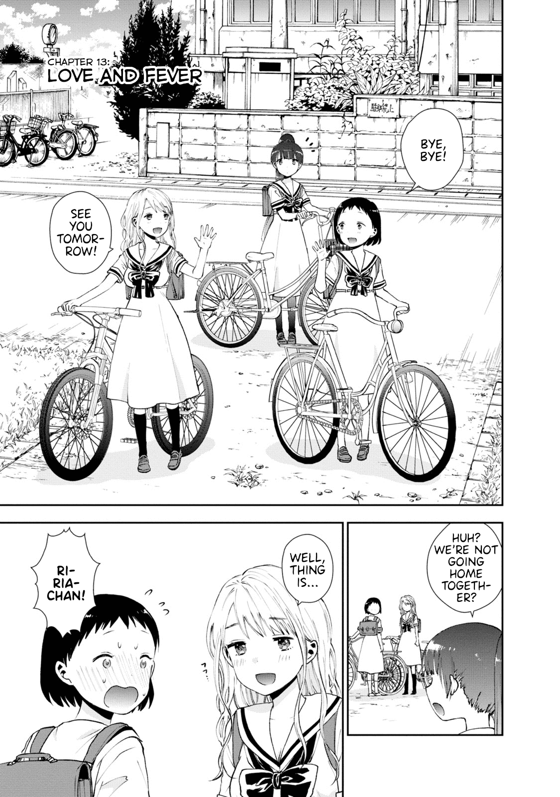 Umisaki Lilac Chapter 13 page 1 - Chapter 13: Love and Fever