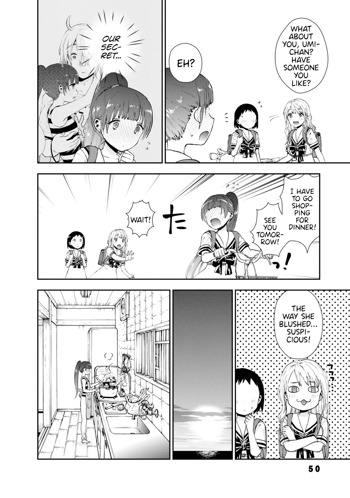 Umisaki Lilac Chapter 13 page 4 - Chapter 13: Love and Fever