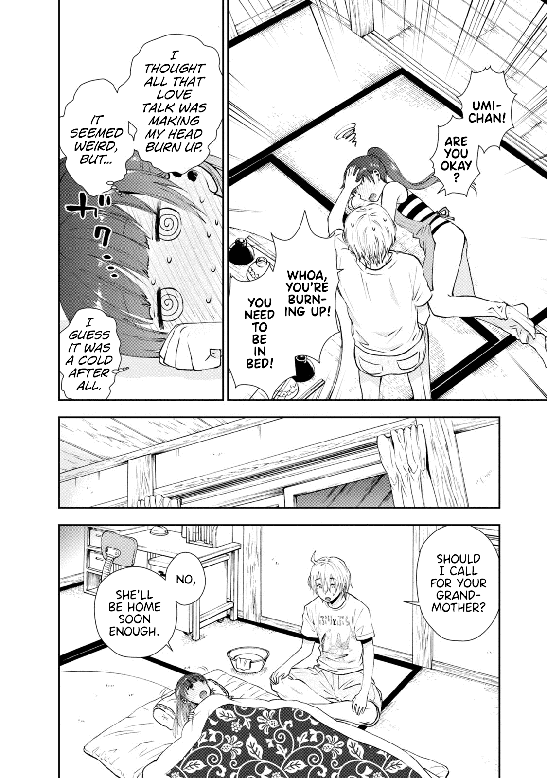 Umisaki Lilac Chapter 13 page 8 - Chapter 13: Love and Fever