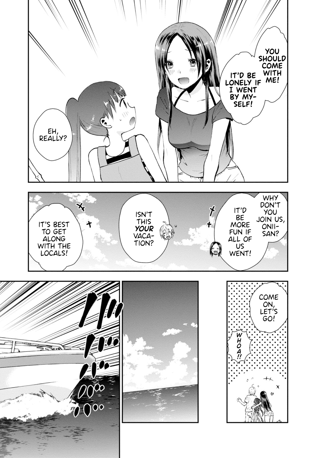 Umisaki Lilac Chapter 14 page 3 - Chapter 14: Translucent Sea and Jealousy