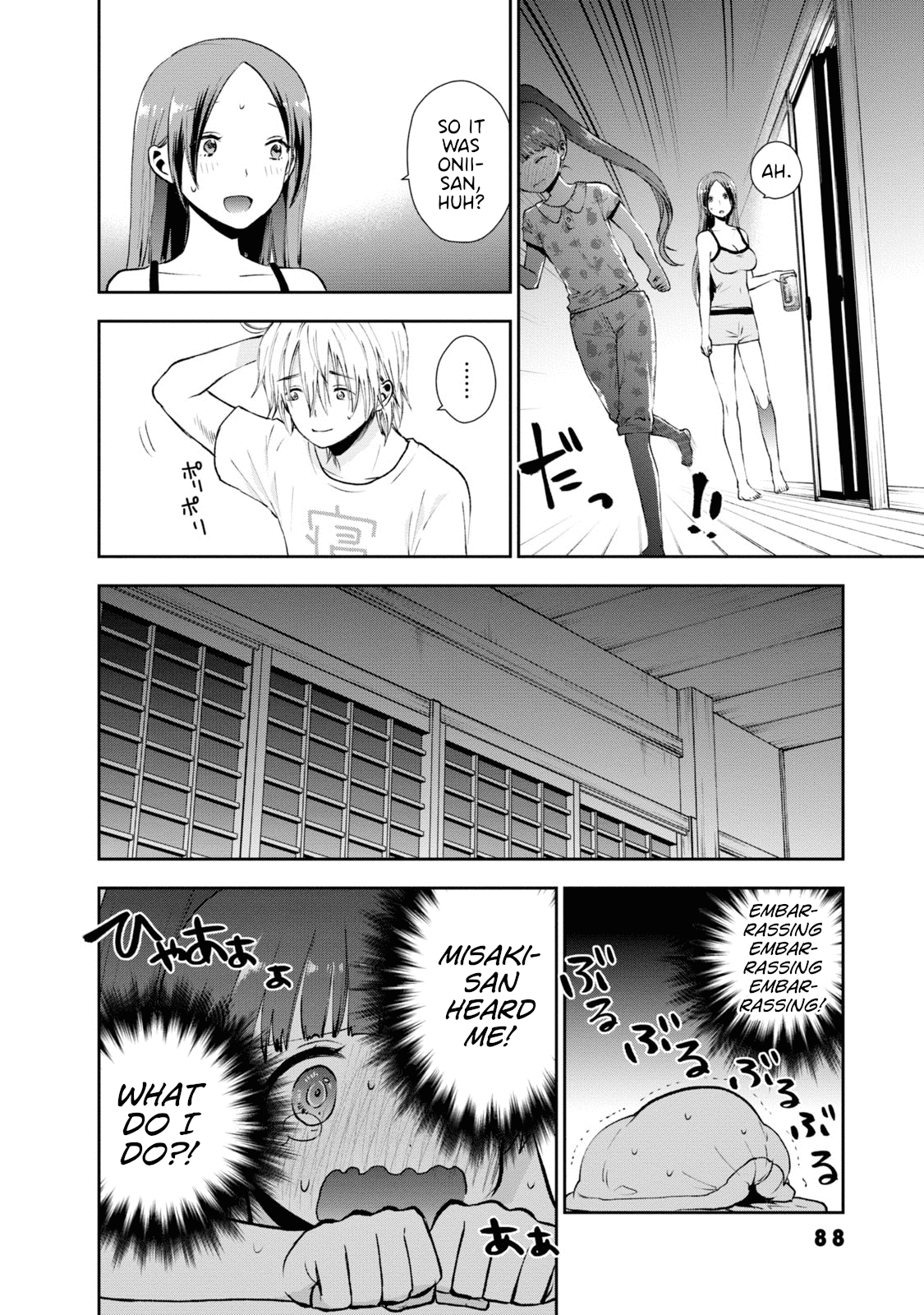 Umisaki Lilac Chapter 15 page 14 - Chapter 15: Night of the Typhoon