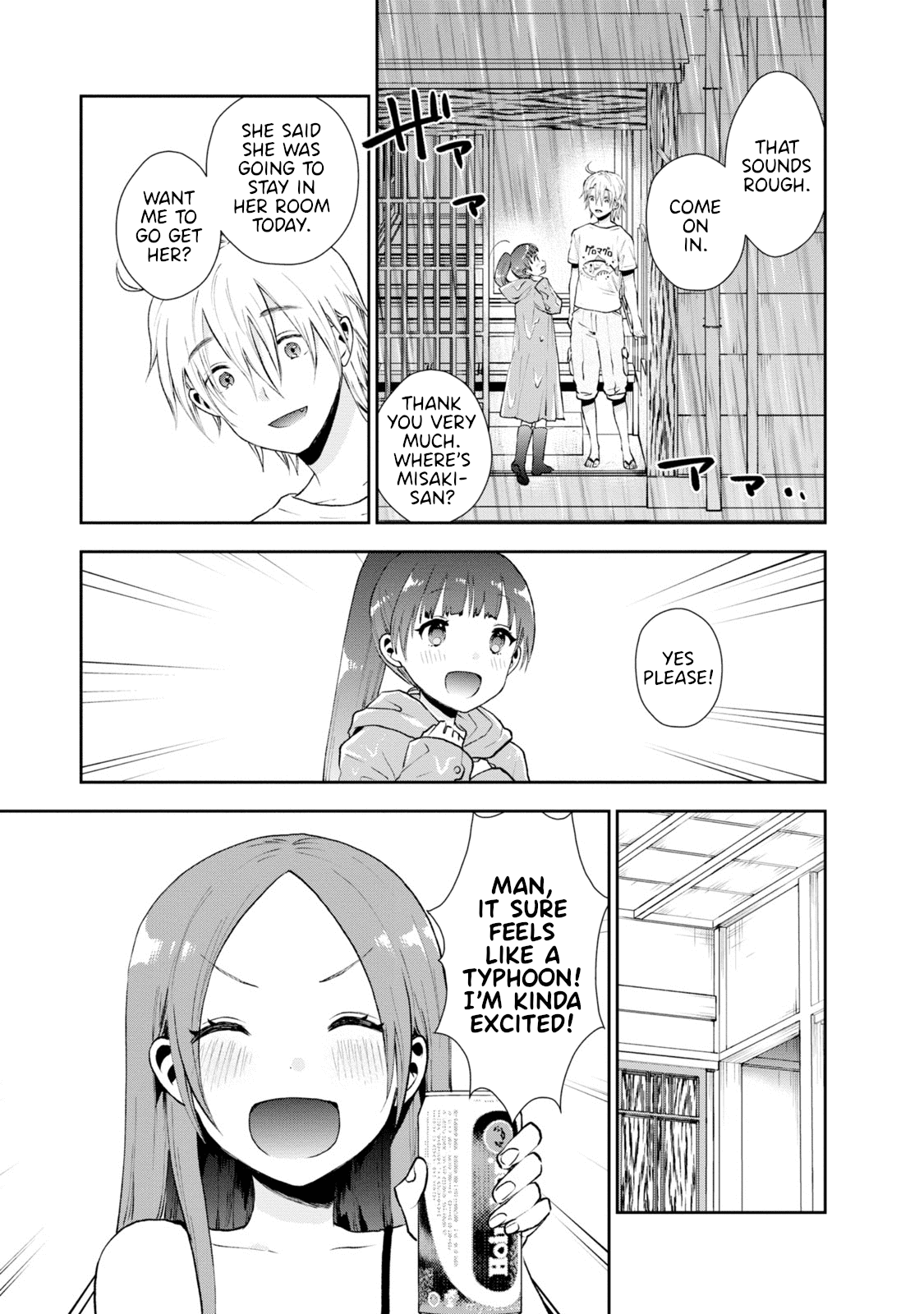 Umisaki Lilac Chapter 15 page 3 - Chapter 15: Night of the Typhoon