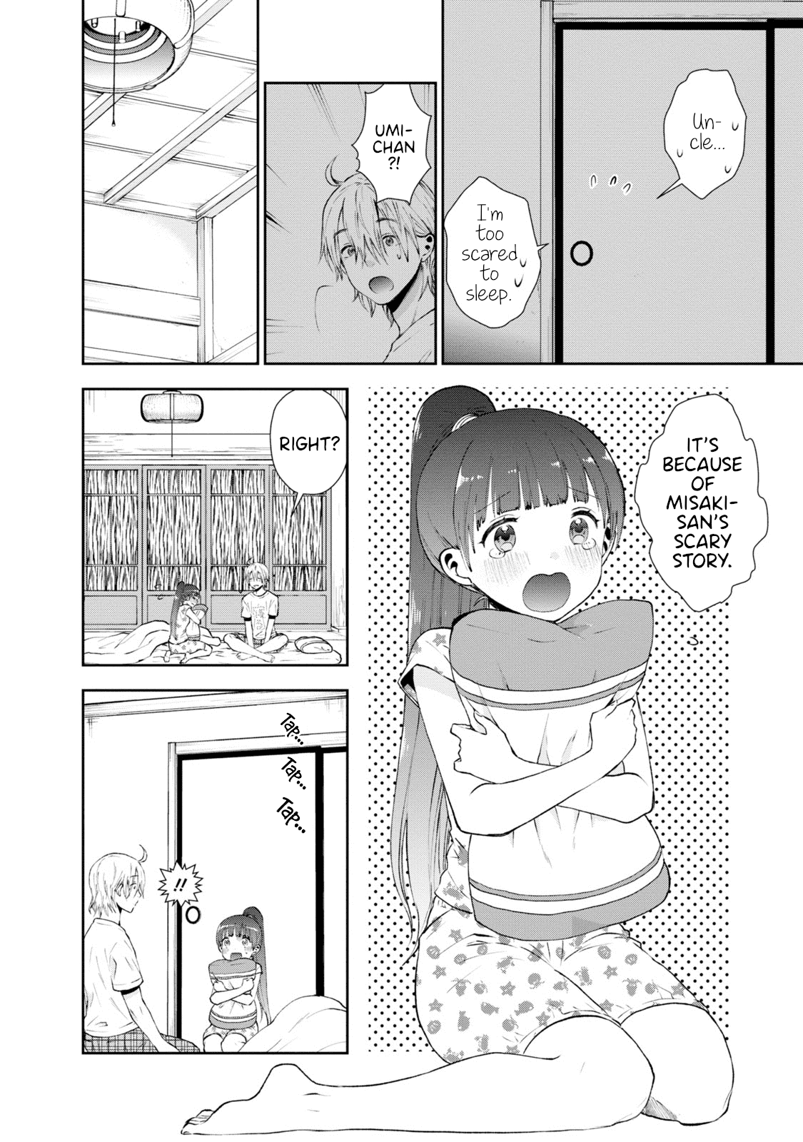 Umisaki Lilac Chapter 15 page 8 - Chapter 15: Night of the Typhoon