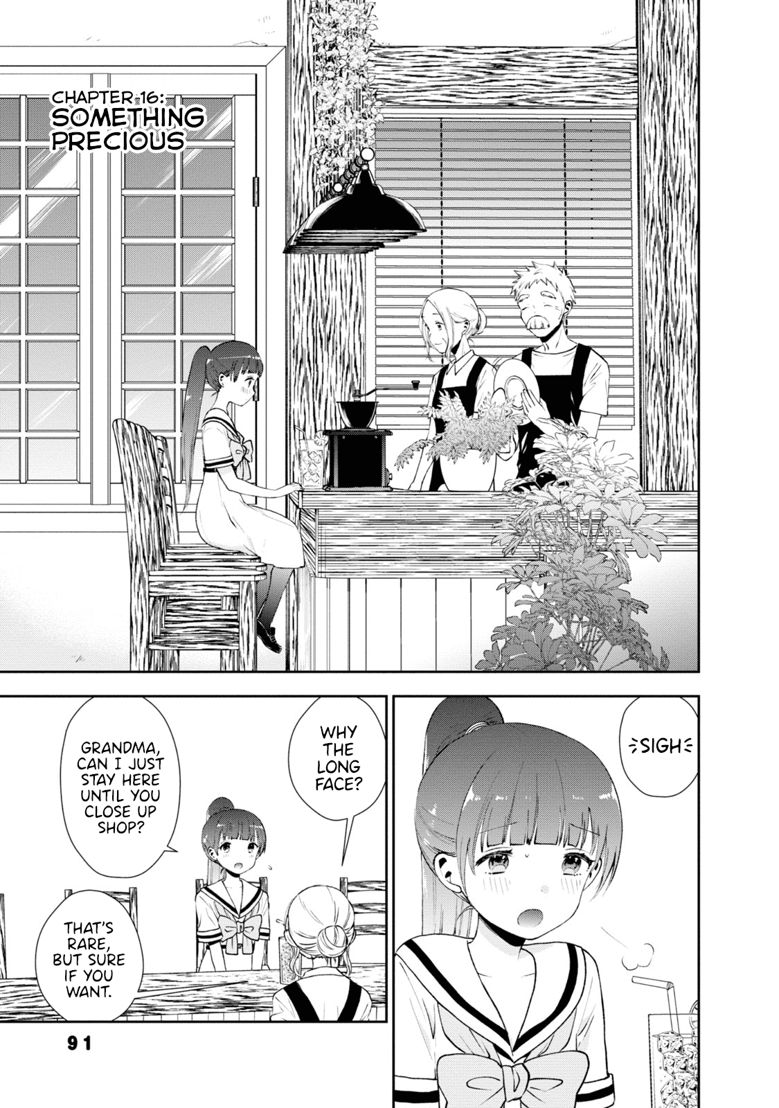 Umisaki Lilac Chapter 16 page 1 - Chapter 16: Something Precious