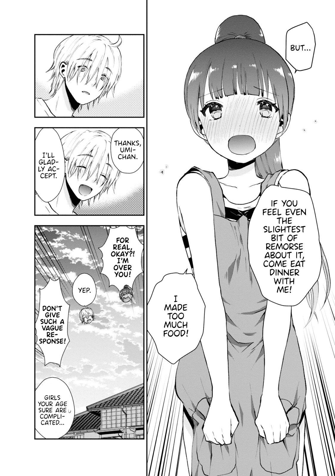 Umisaki Lilac Chapter 17 page 12 - Chapter 17: I'm Totally Over You, Okay?!