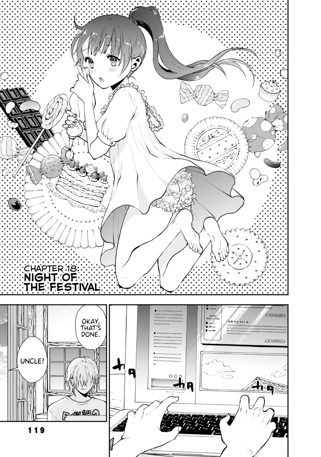 Umisaki Lilac Chapter 18 page 1 - Chapter 18: Night of the Festival