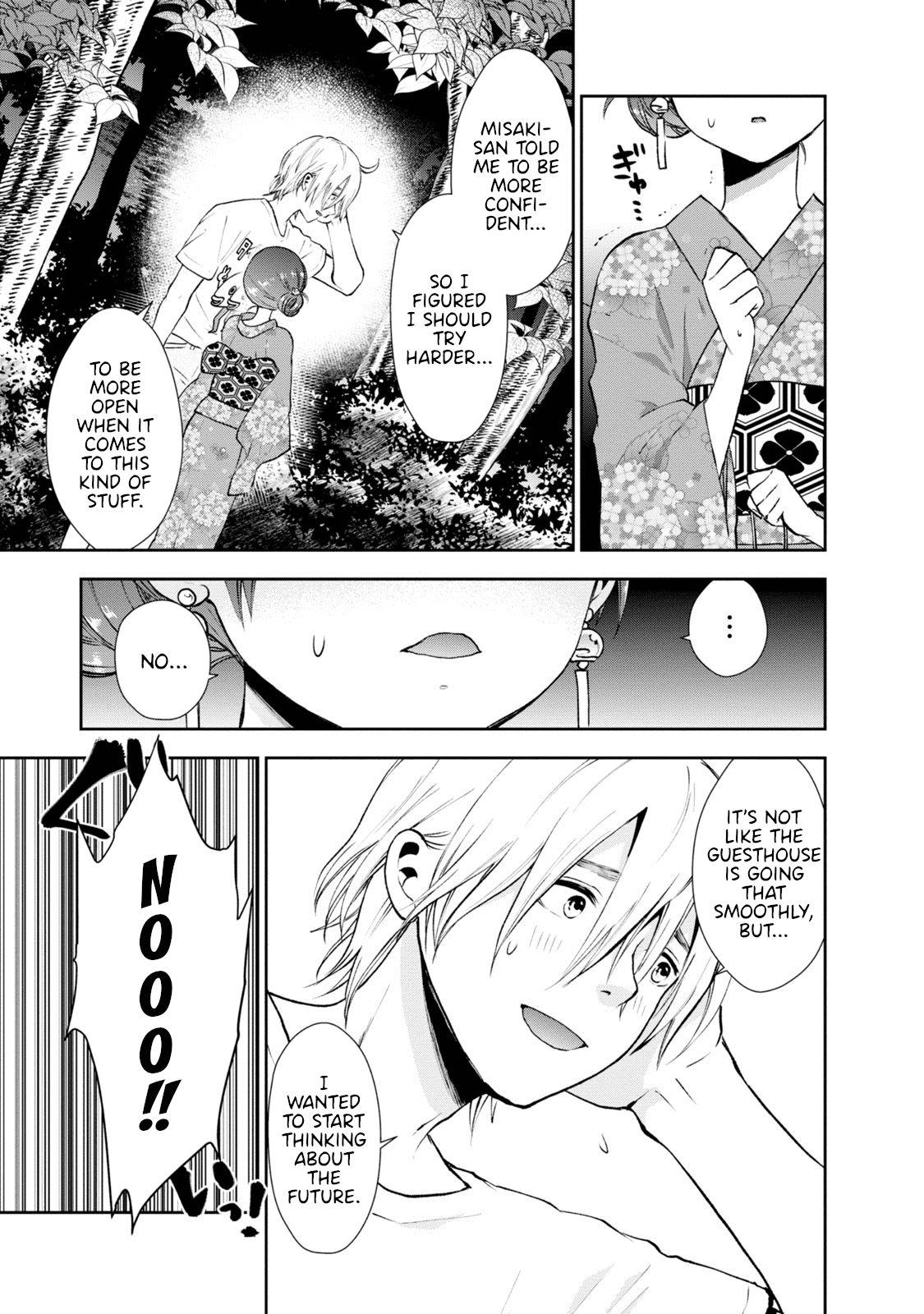 Umisaki Lilac Chapter 18 page 13 - Chapter 18: Night of the Festival