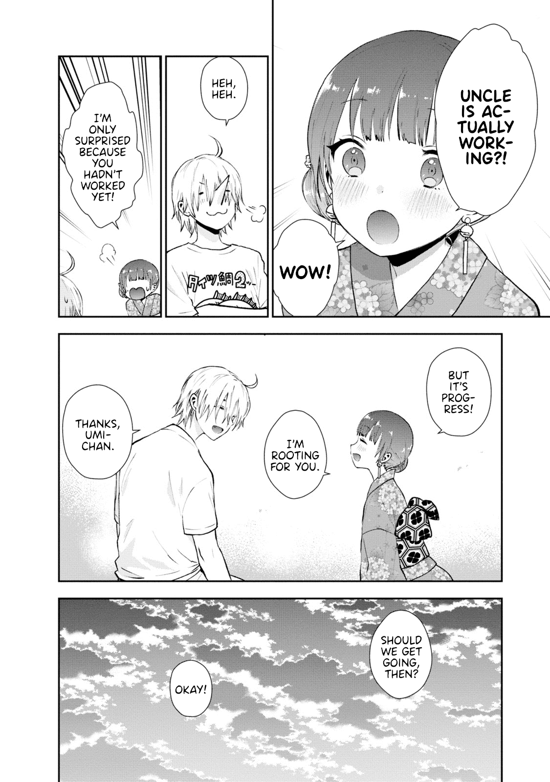 Umisaki Lilac Chapter 18 page 4 - Chapter 18: Night of the Festival