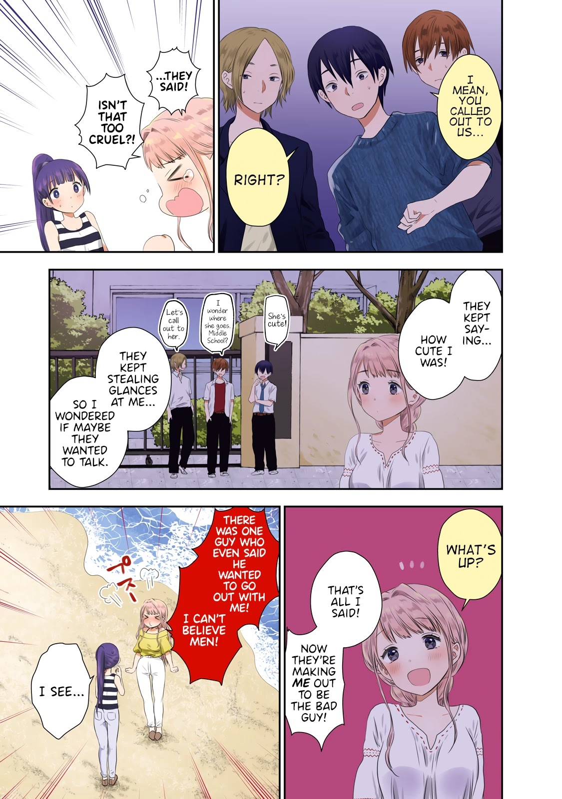 Umisaki Lilac Chapter 20 page 3 - Chapter 20: Men are Just...