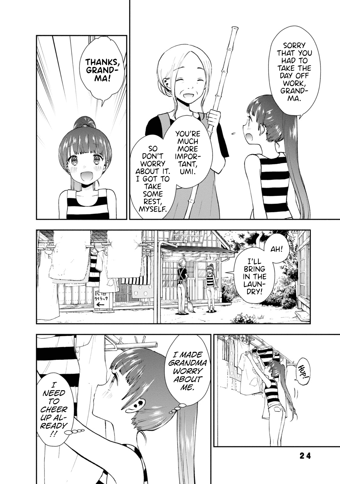 Umisaki Lilac Chapter 20 page 6 - Chapter 20: Men are Just...