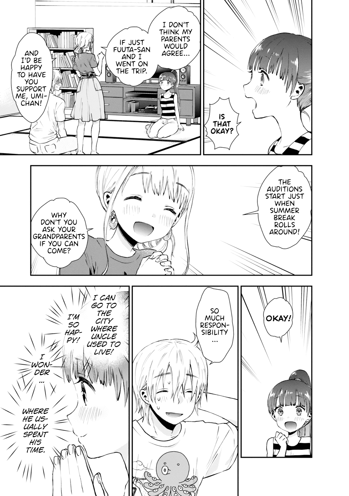 Umisaki Lilac Chapter 22 page 5 - Chapter 22: I Wanna Go to Tokyo!