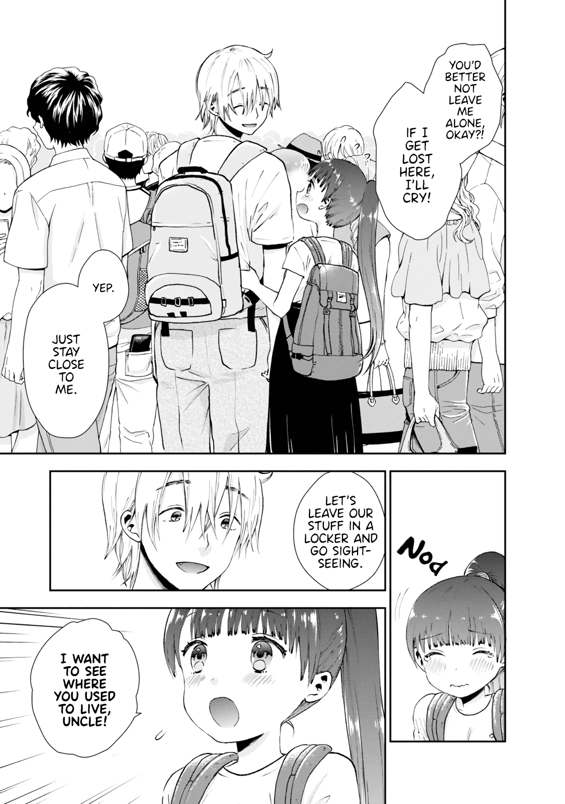 Umisaki Lilac Chapter 23 page 3 - Chapter 23: First Time in Tokyo