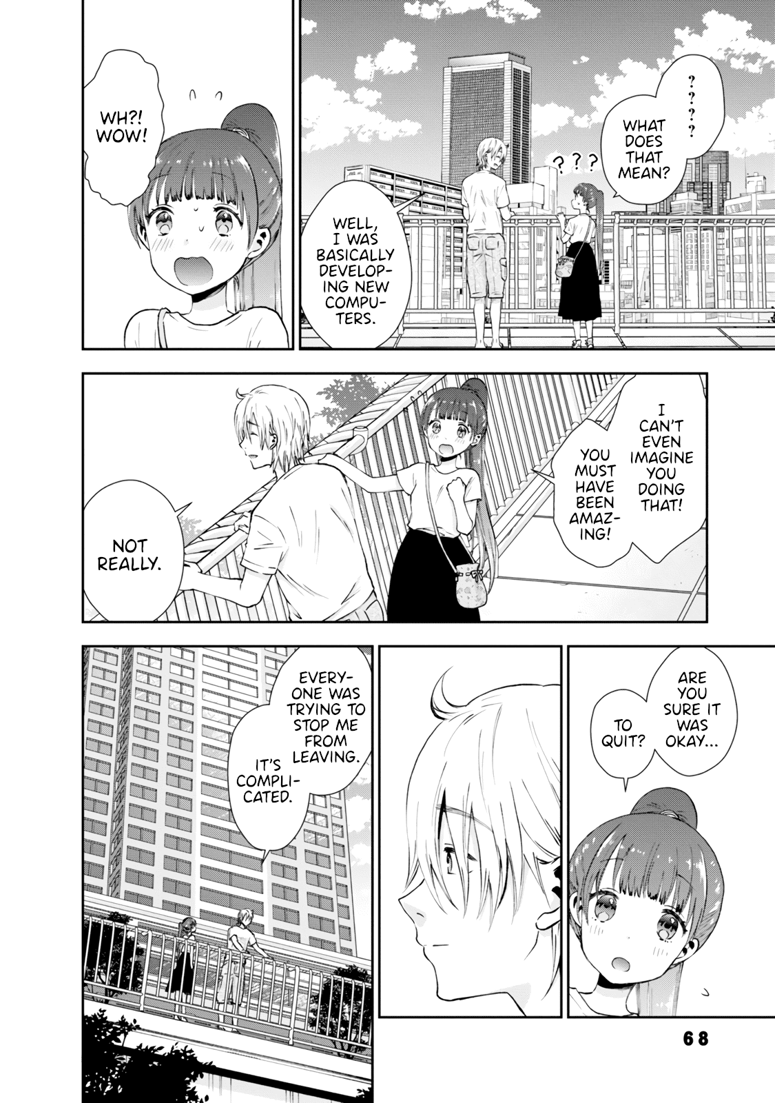 Umisaki Lilac Chapter 23 page 8 - Chapter 23: First Time in Tokyo
