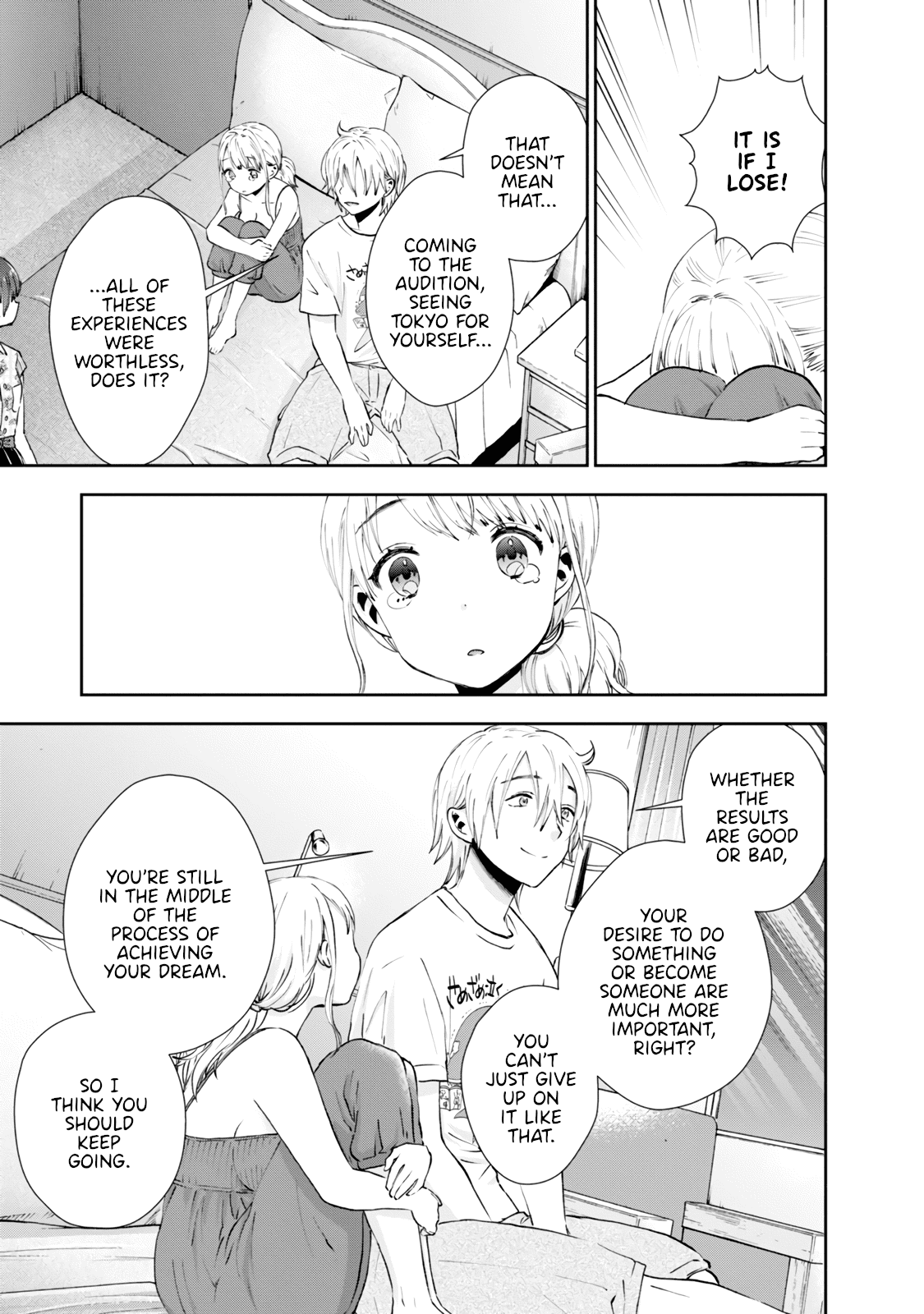 Umisaki Lilac Chapter 24 page 7 - Chapter 24: Tokyo at Night