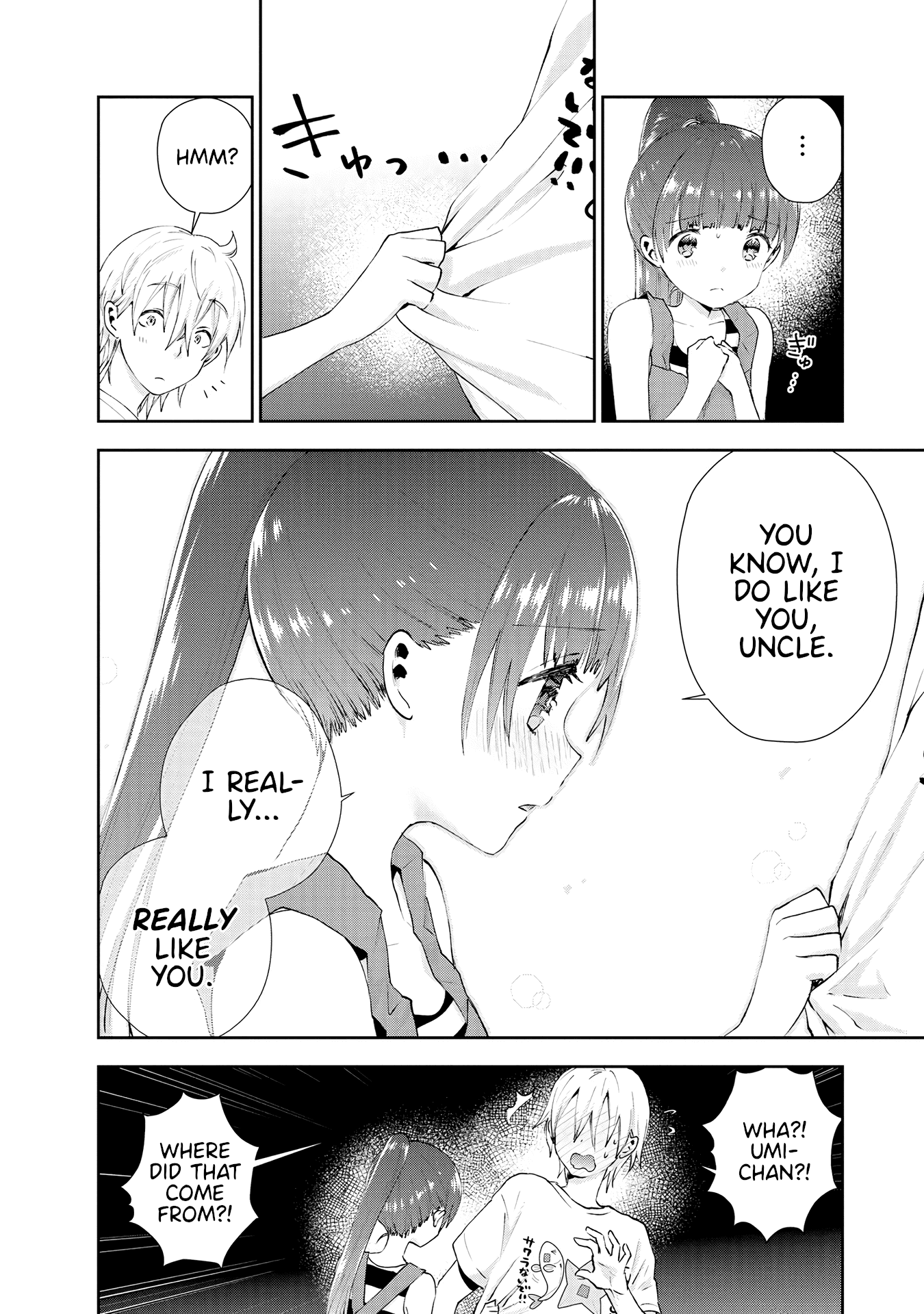 Umisaki Lilac Chapter 28 page 12 - Chapter 28: Uncle and Cooking