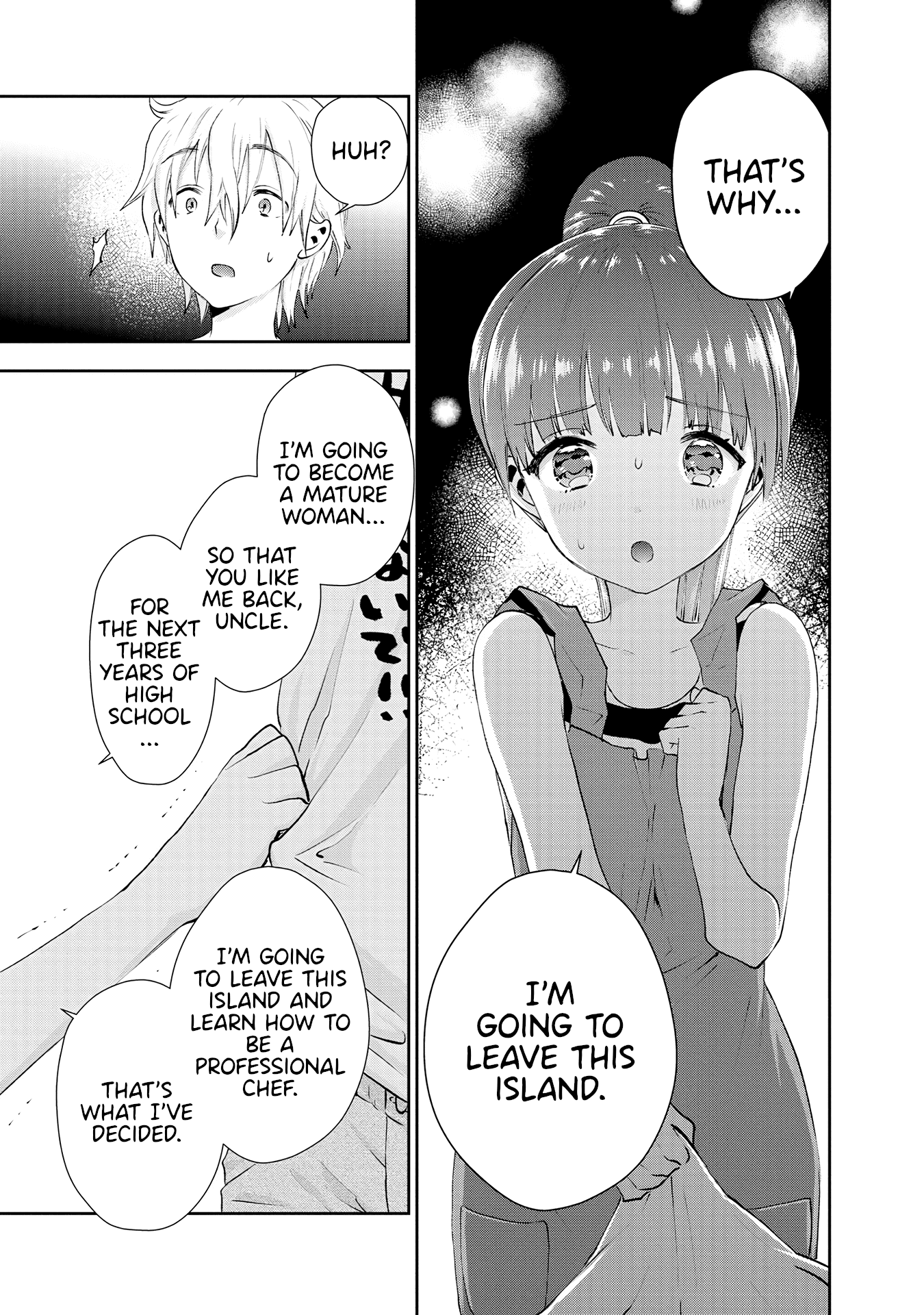 Umisaki Lilac Chapter 28 page 13 - Chapter 28: Uncle and Cooking