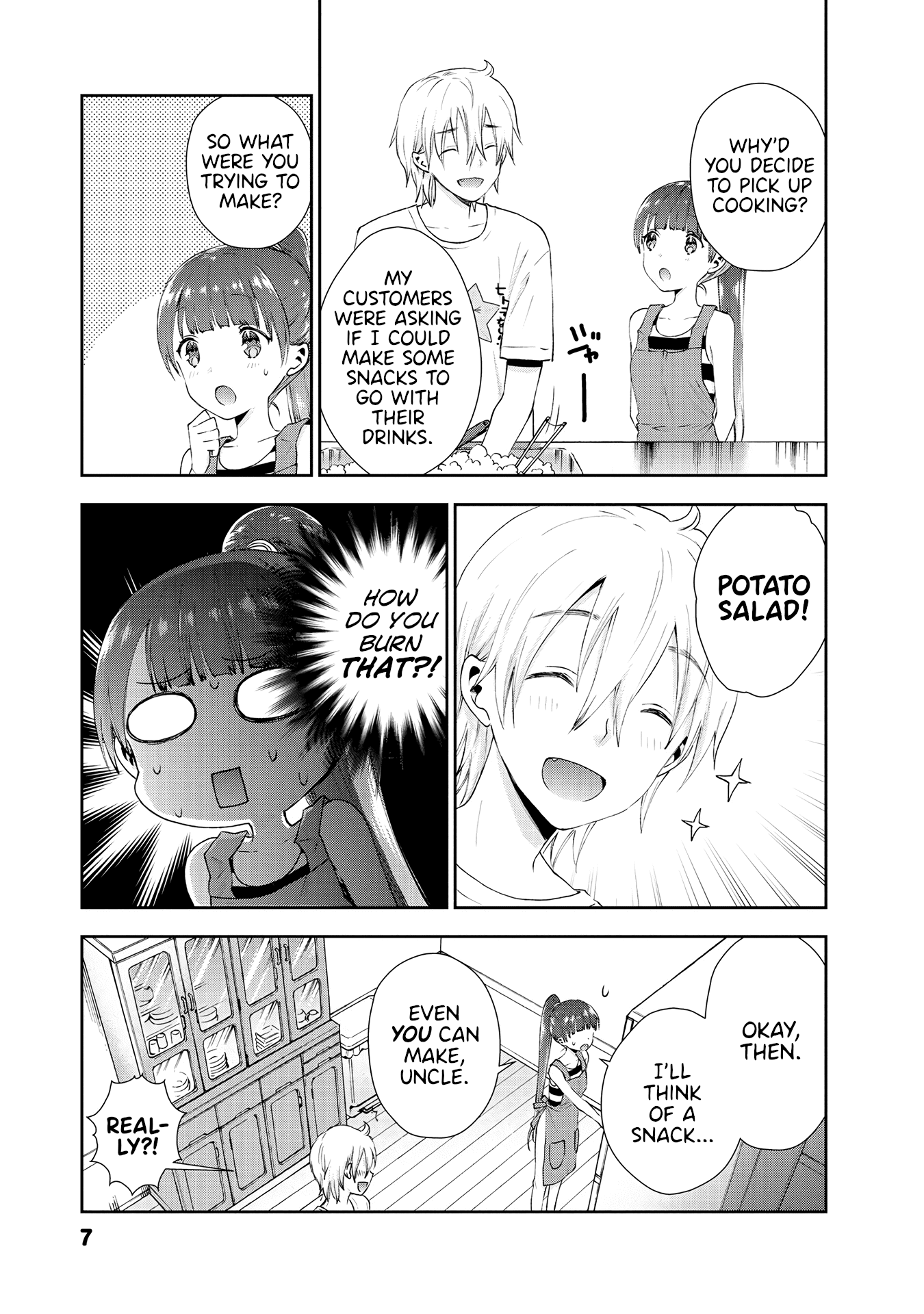Umisaki Lilac Chapter 28 page 5 - Chapter 28: Uncle and Cooking