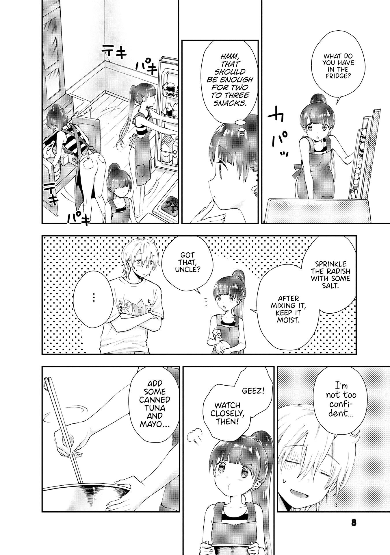 Umisaki Lilac Chapter 28 page 6 - Chapter 28: Uncle and Cooking