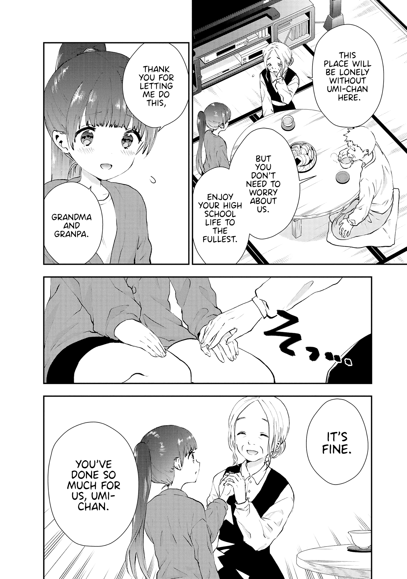 Umisaki Lilac Chapter 29 page 6 - Chapter 29: Graduation