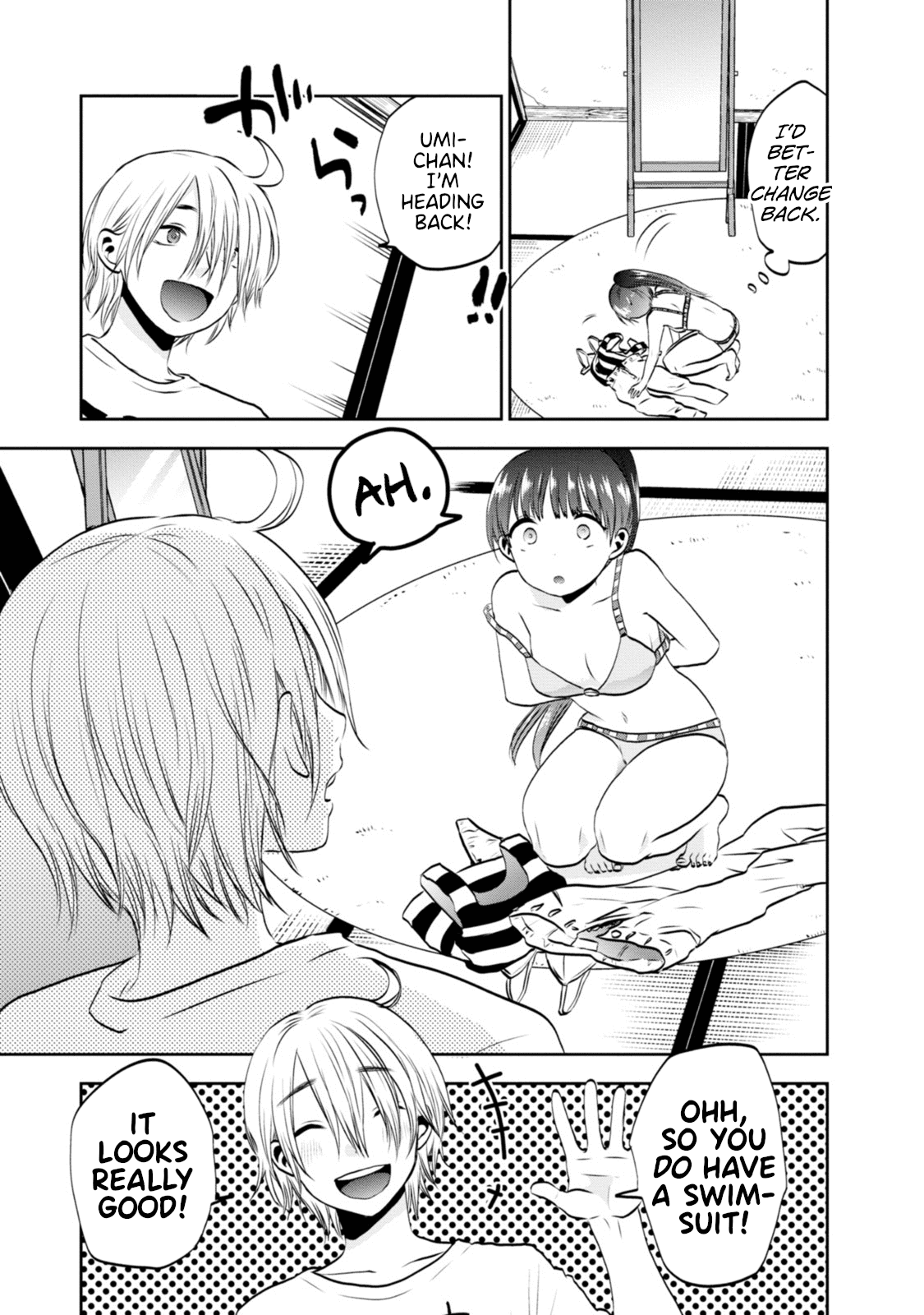 Umisaki Lilac Chapter 3 page 11 - Chapter 3: Swimsuits and Onee-sans and Umi