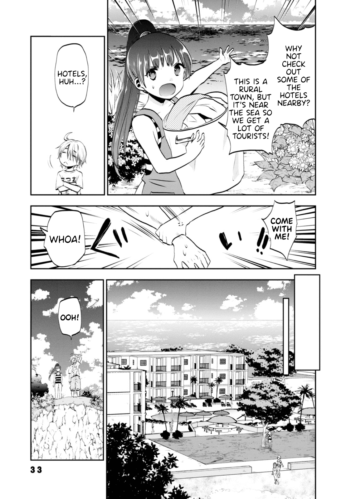 Umisaki Lilac Chapter 3 page 3 - Chapter 3: Swimsuits and Onee-sans and Umi