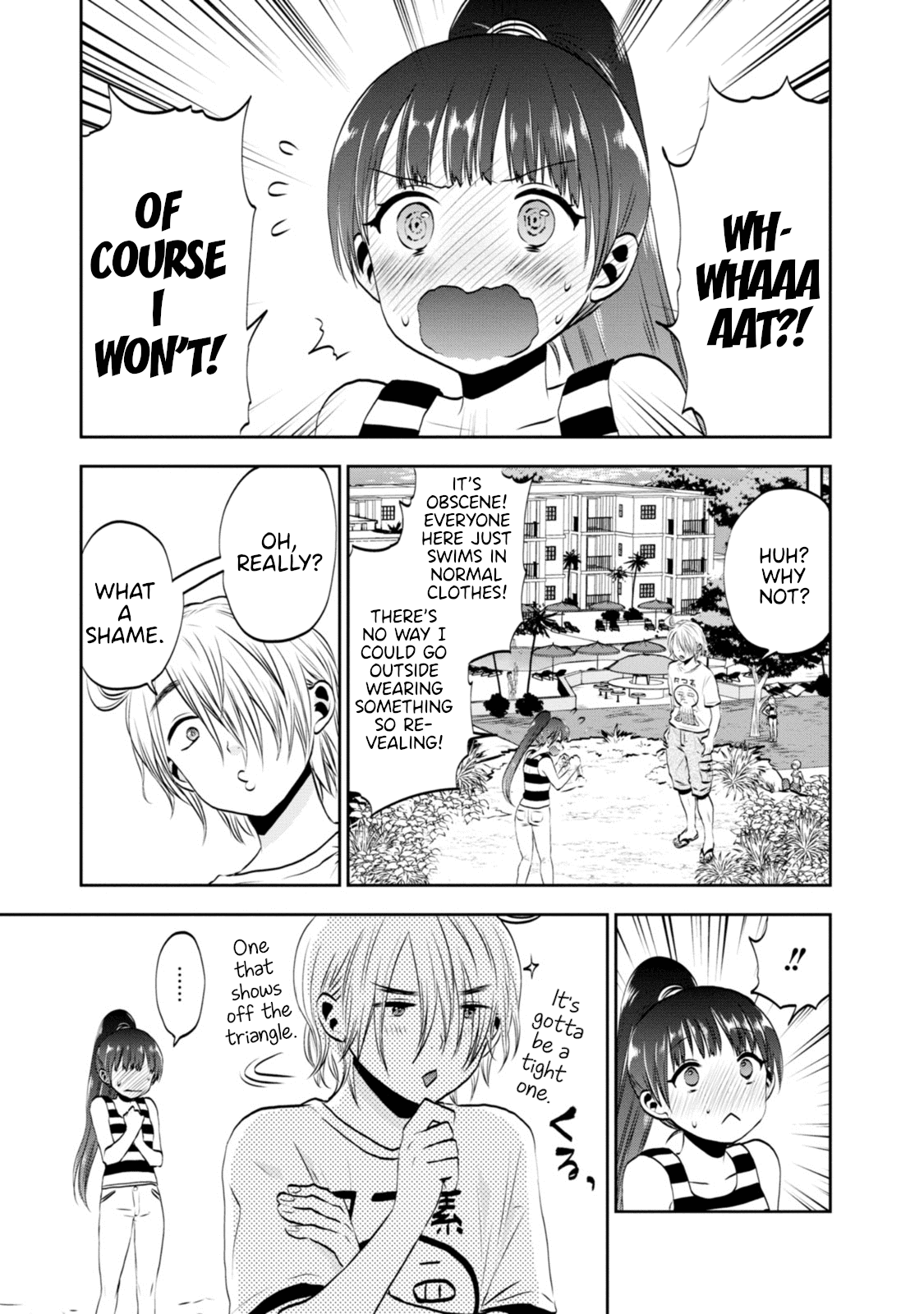 Umisaki Lilac Chapter 3 page 7 - Chapter 3: Swimsuits and Onee-sans and Umi