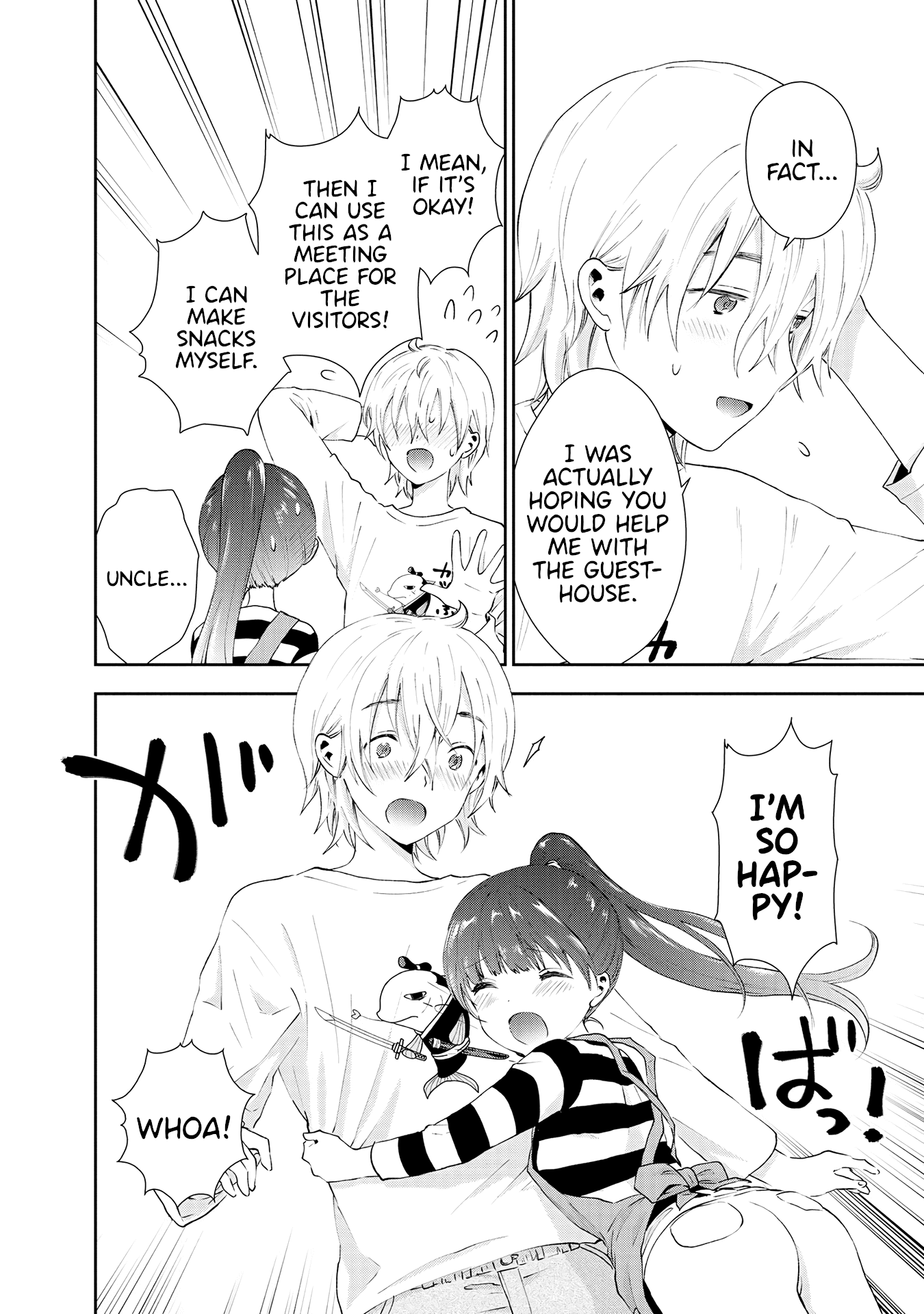 Umisaki Lilac Chapter 31 page 6 - Chapter 31: A Present from Uncle
