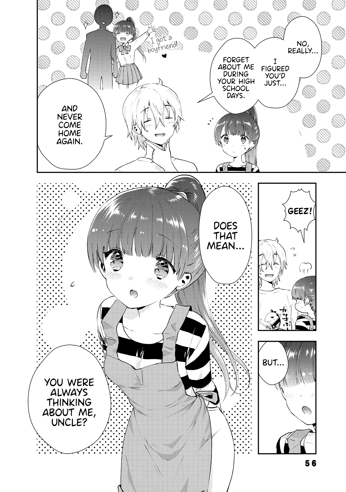 Umisaki Lilac Chapter 31 page 8 - Chapter 31: A Present from Uncle